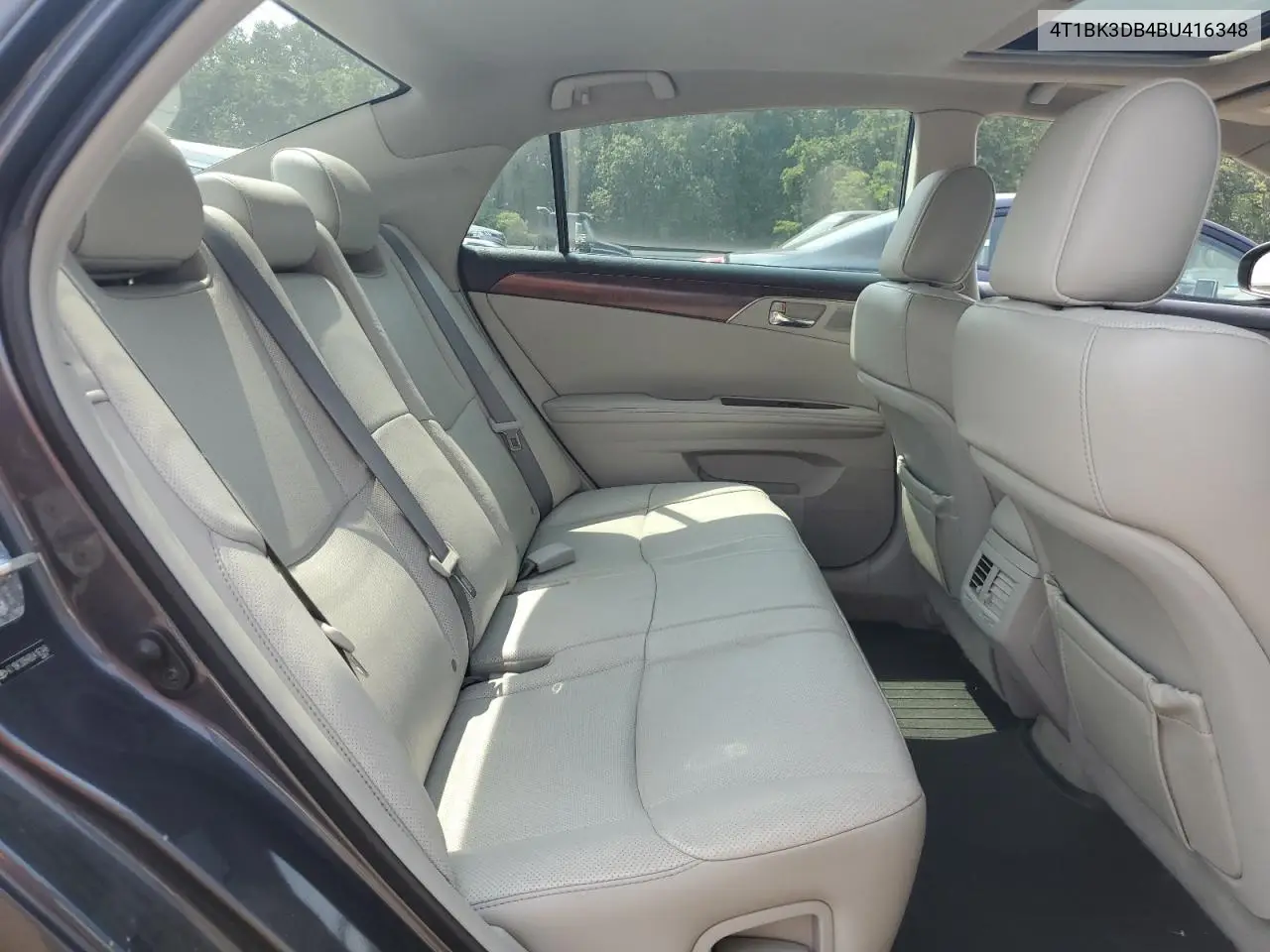 2011 Toyota Avalon Base VIN: 4T1BK3DB4BU416348 Lot: 60656665
