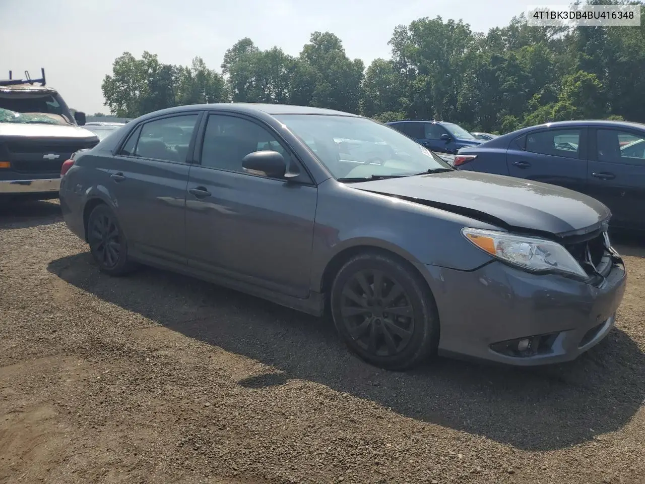 2011 Toyota Avalon Base VIN: 4T1BK3DB4BU416348 Lot: 60656665