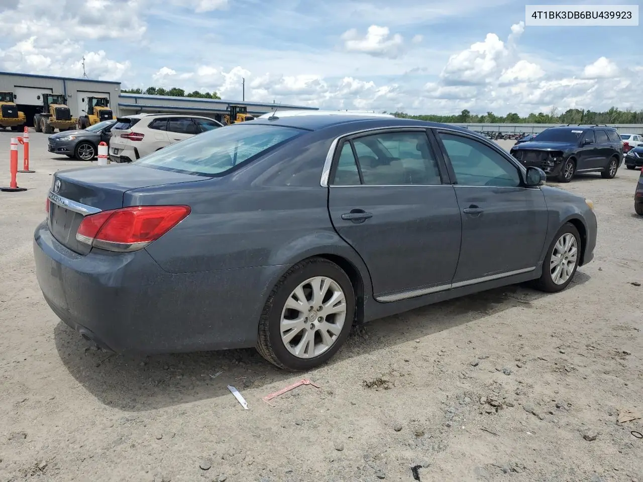 2011 Toyota Avalon Base VIN: 4T1BK3DB6BU439923 Lot: 60702435