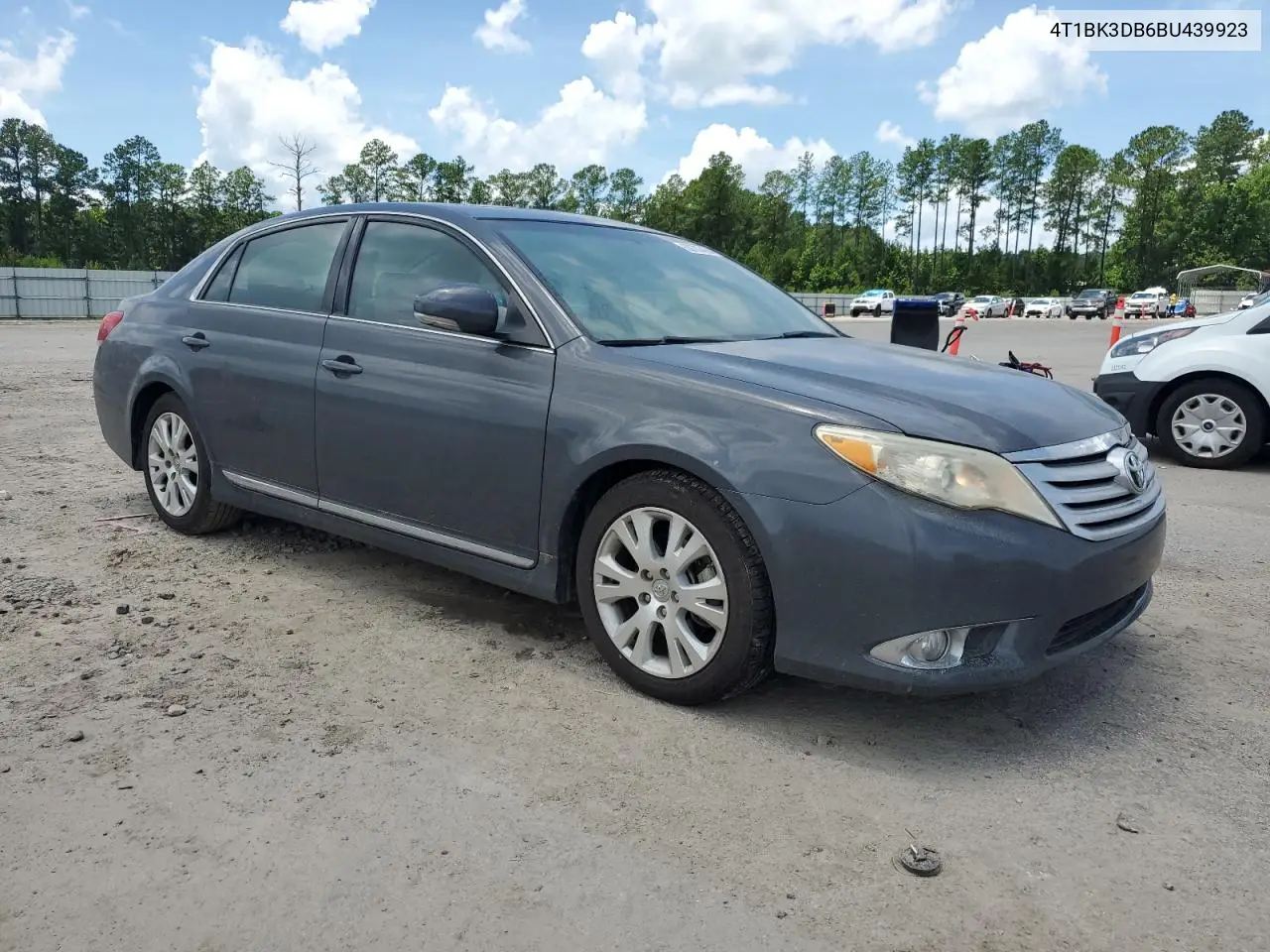2011 Toyota Avalon Base VIN: 4T1BK3DB6BU439923 Lot: 60702435
