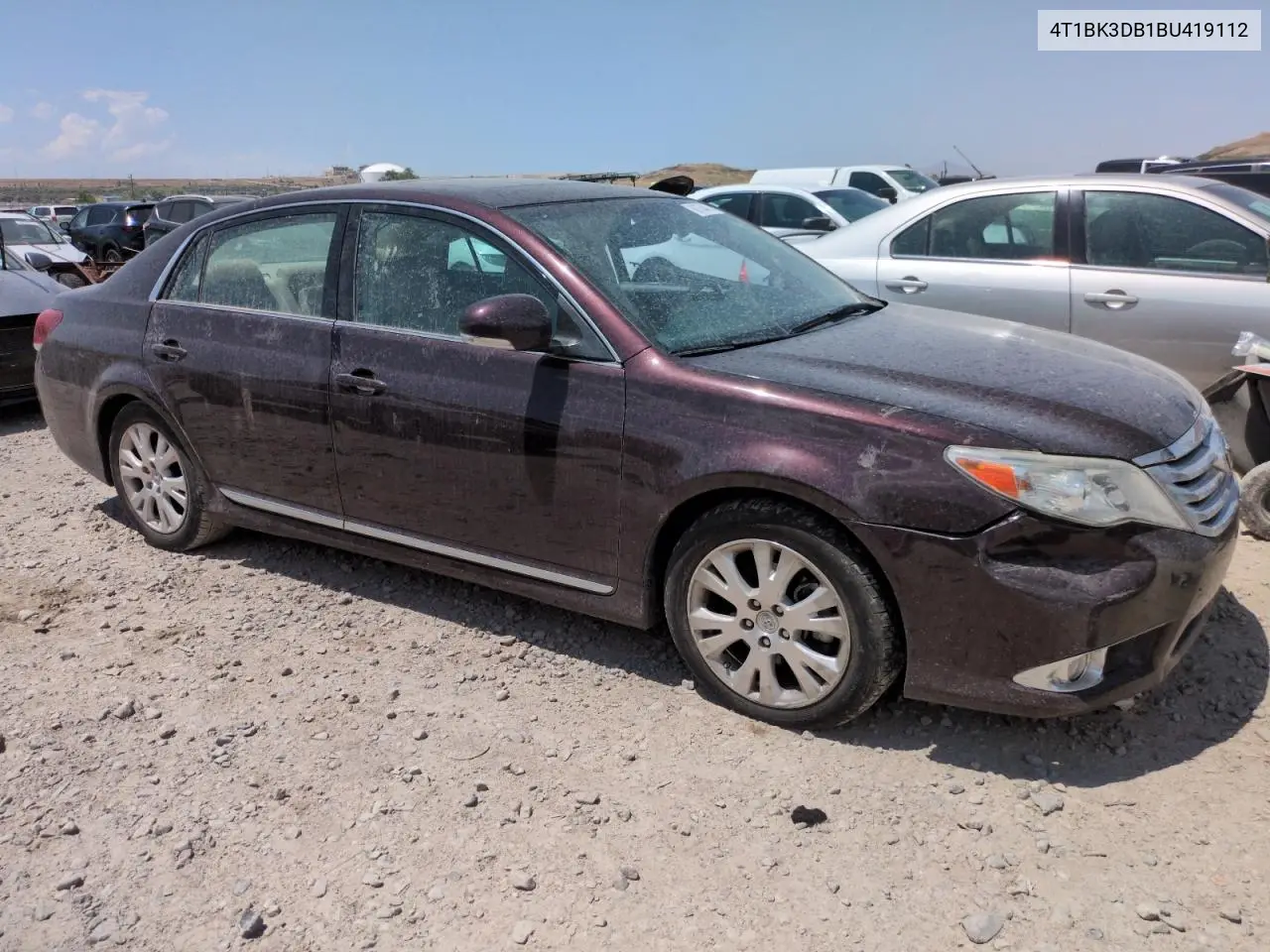 2011 Toyota Avalon Base VIN: 4T1BK3DB1BU419112 Lot: 60754475