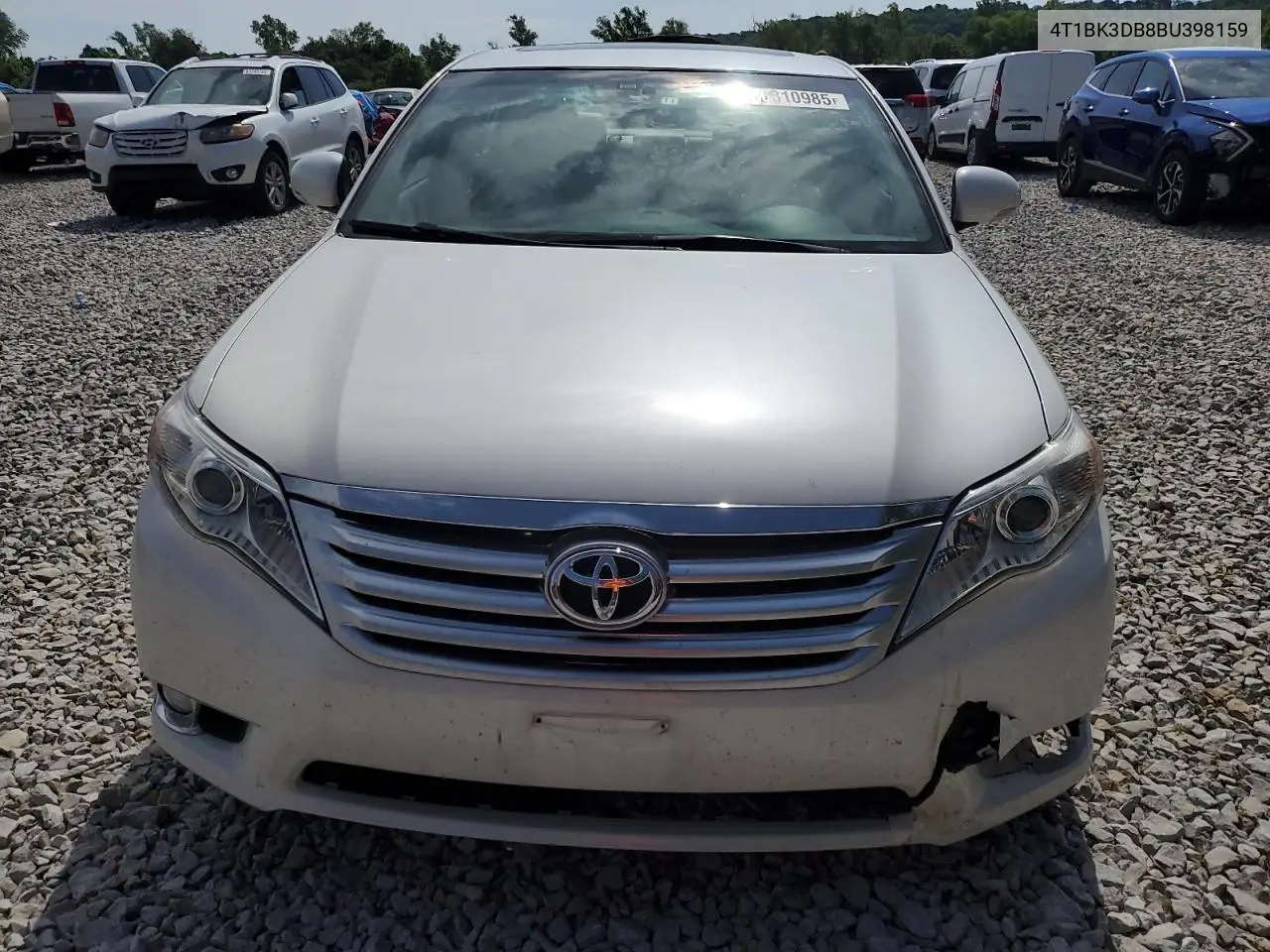 2011 Toyota Avalon Base VIN: 4T1BK3DB8BU398159 Lot: 60810985