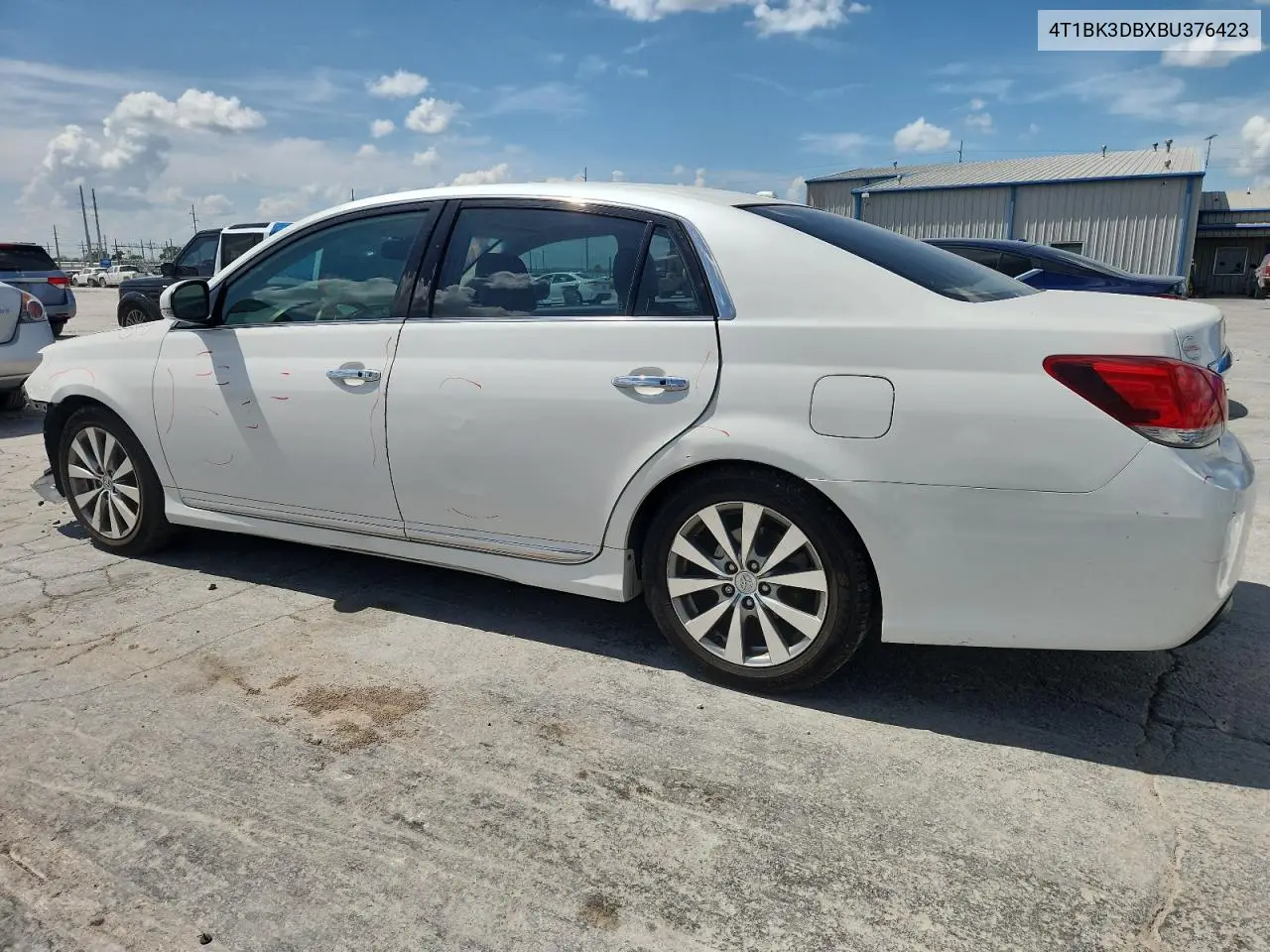 2011 Toyota Avalon Base VIN: 4T1BK3DBXBU376423 Lot: 60820265