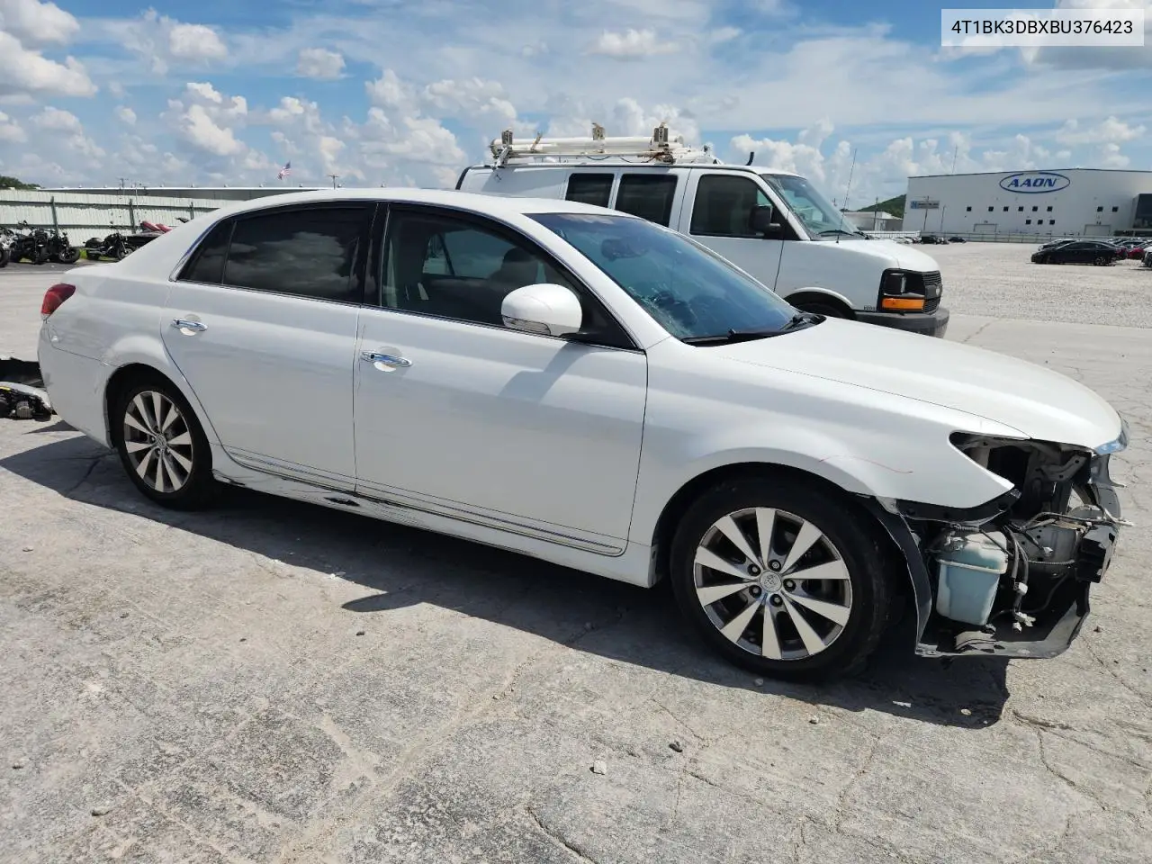 2011 Toyota Avalon Base VIN: 4T1BK3DBXBU376423 Lot: 60820265
