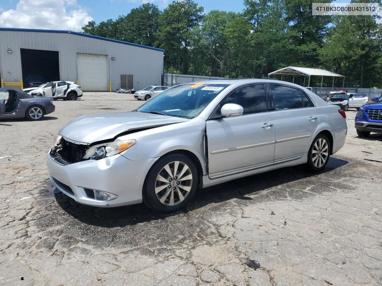 2011 Toyota Avalon Base VIN: 4T1BK3DB0BU431512 Lot: 60865345