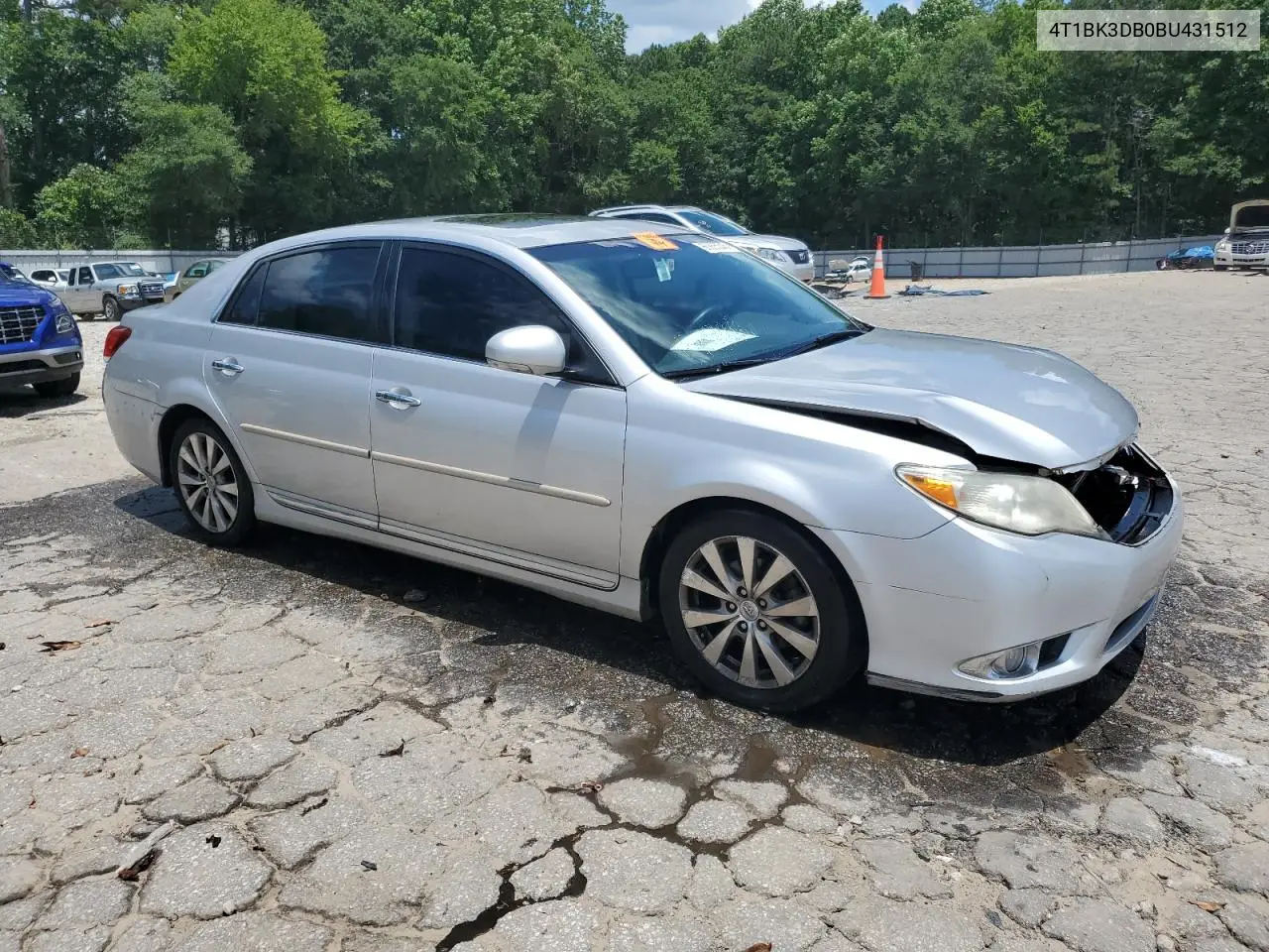 2011 Toyota Avalon Base VIN: 4T1BK3DB0BU431512 Lot: 60865345