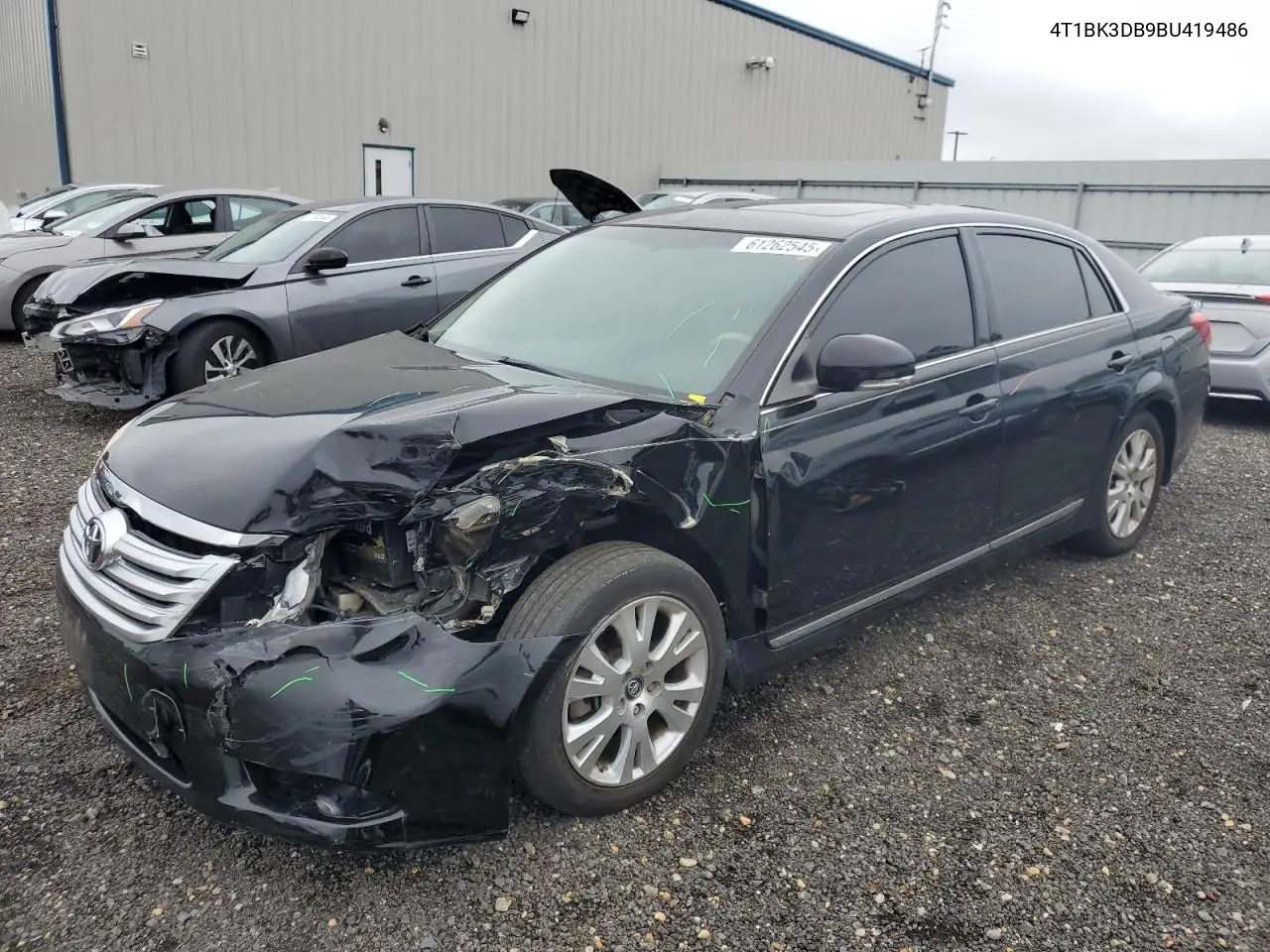 2011 Toyota Avalon Base VIN: 4T1BK3DB9BU419486 Lot: 61262545