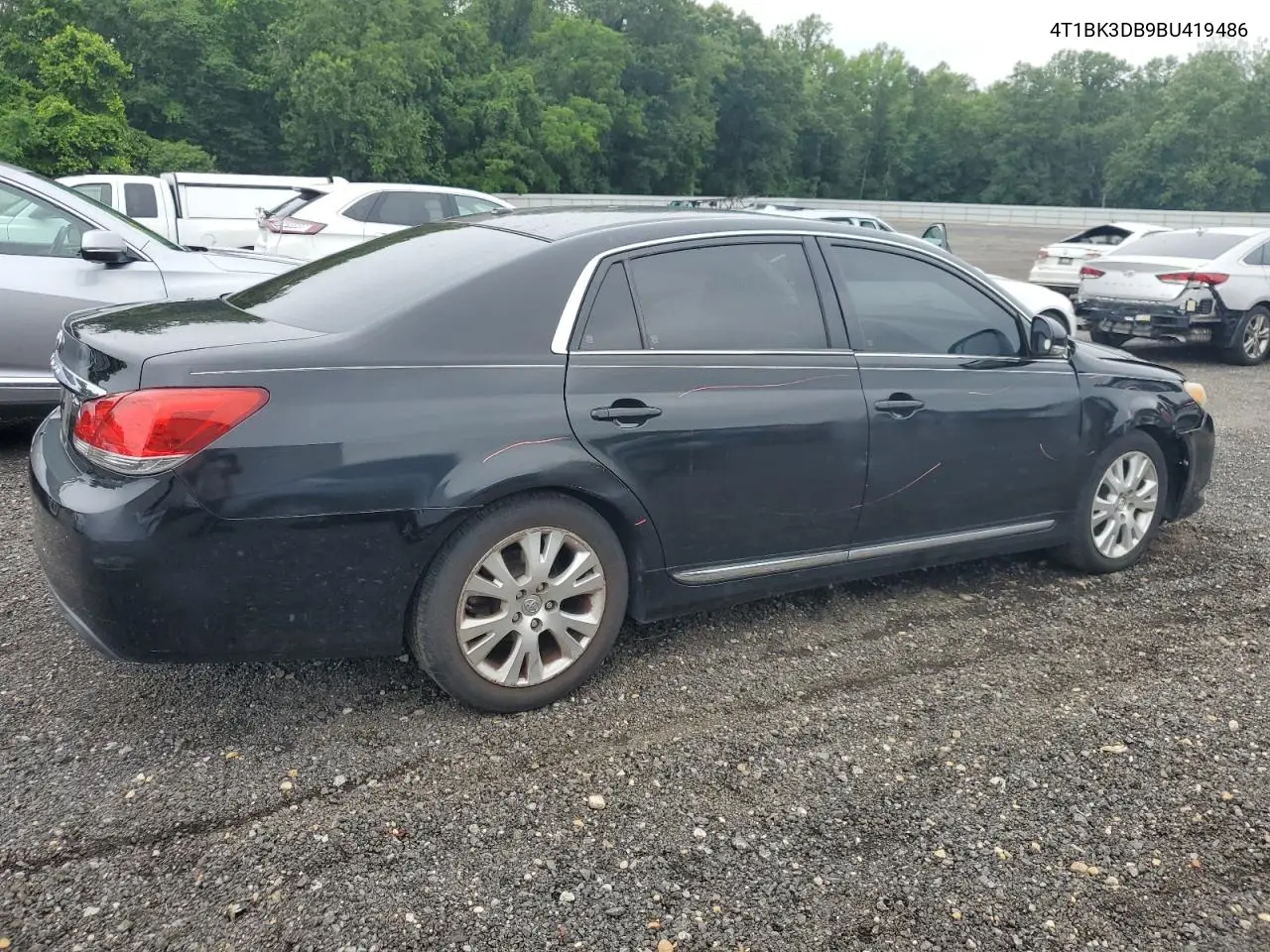 2011 Toyota Avalon Base VIN: 4T1BK3DB9BU419486 Lot: 61262545