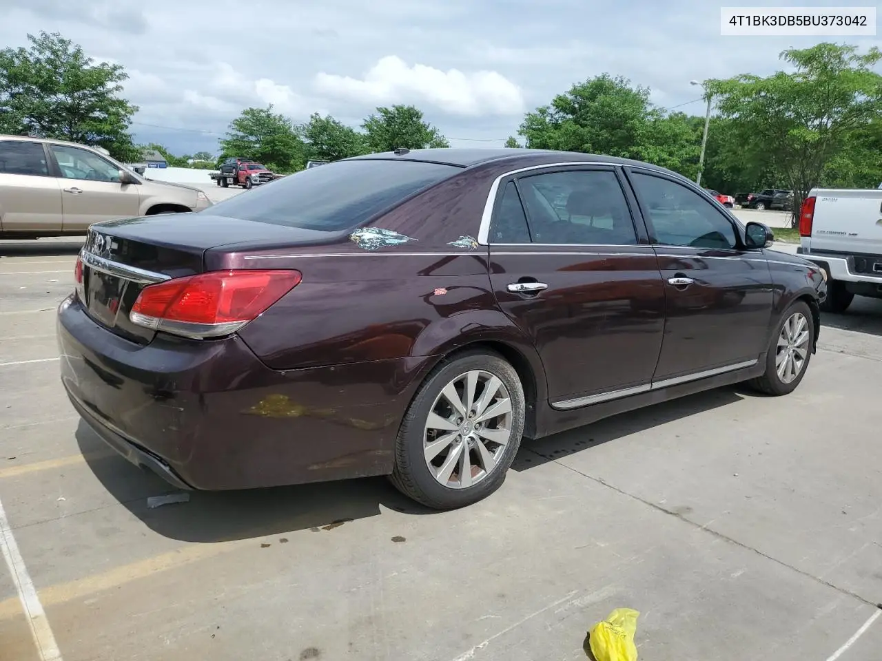 2011 Toyota Avalon Base VIN: 4T1BK3DB5BU373042 Lot: 61488805