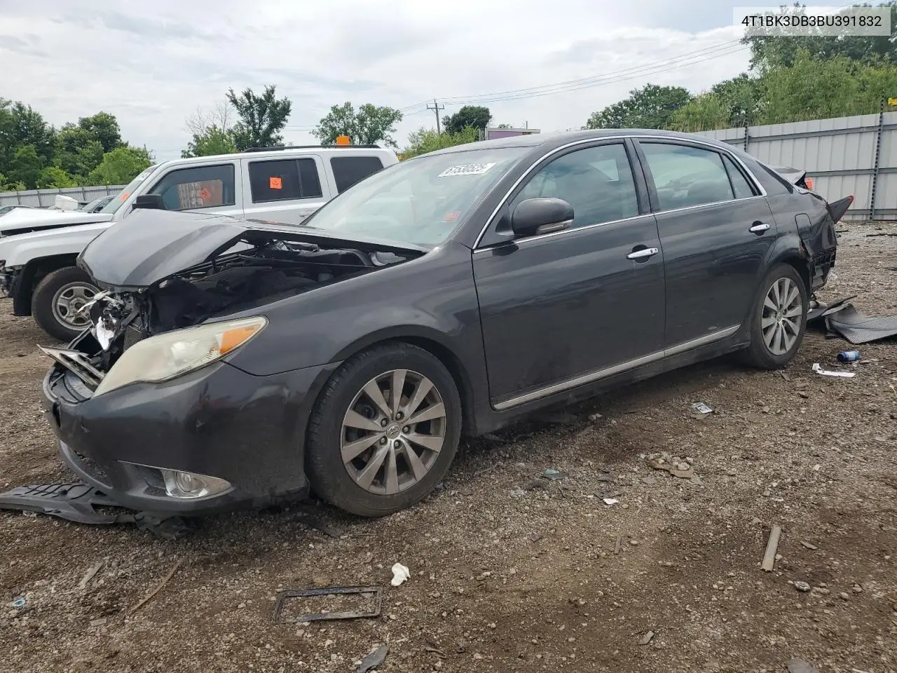 2011 Toyota Avalon Base VIN: 4T1BK3DB3BU391832 Lot: 61530525