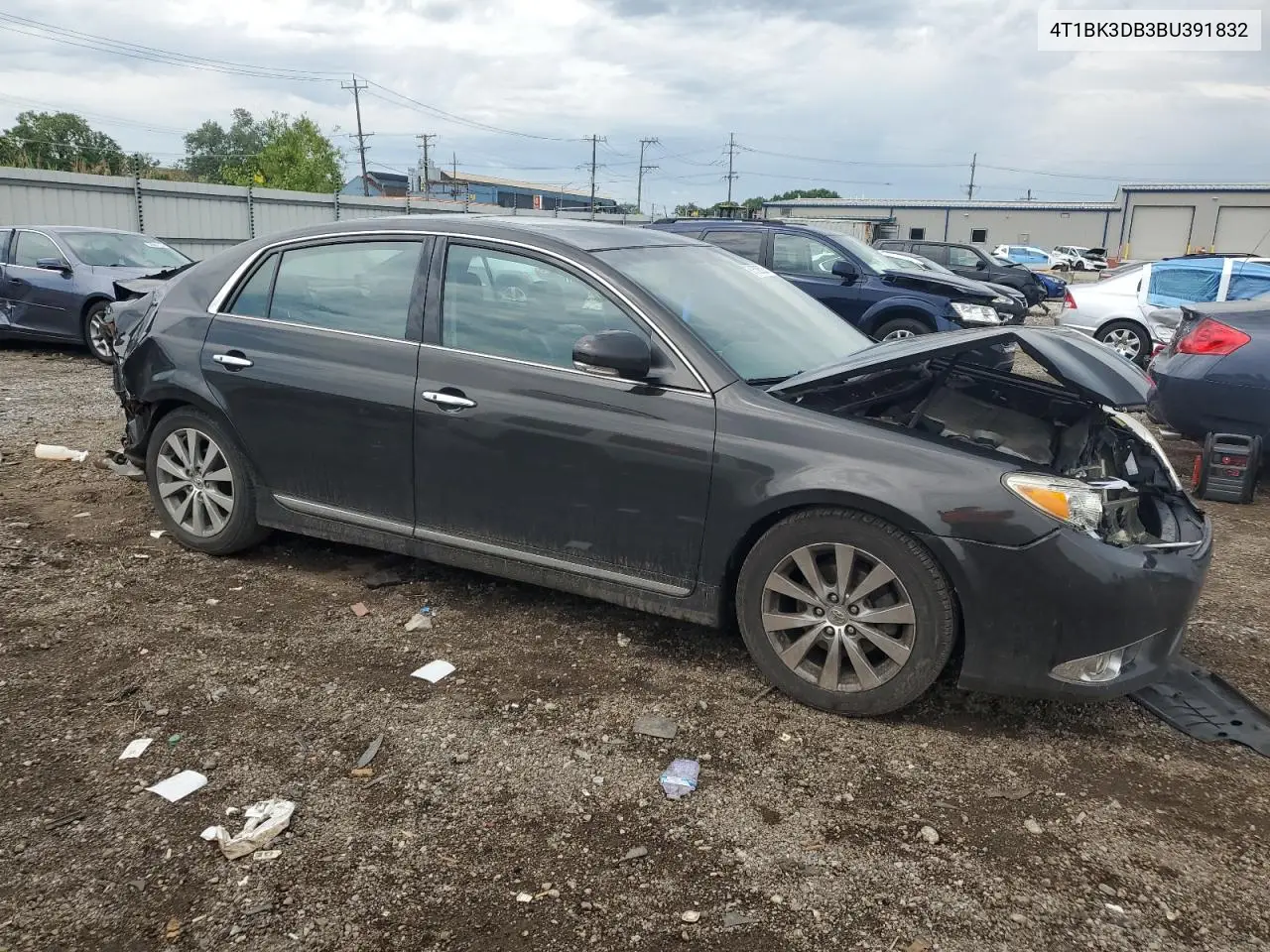 2011 Toyota Avalon Base VIN: 4T1BK3DB3BU391832 Lot: 61530525