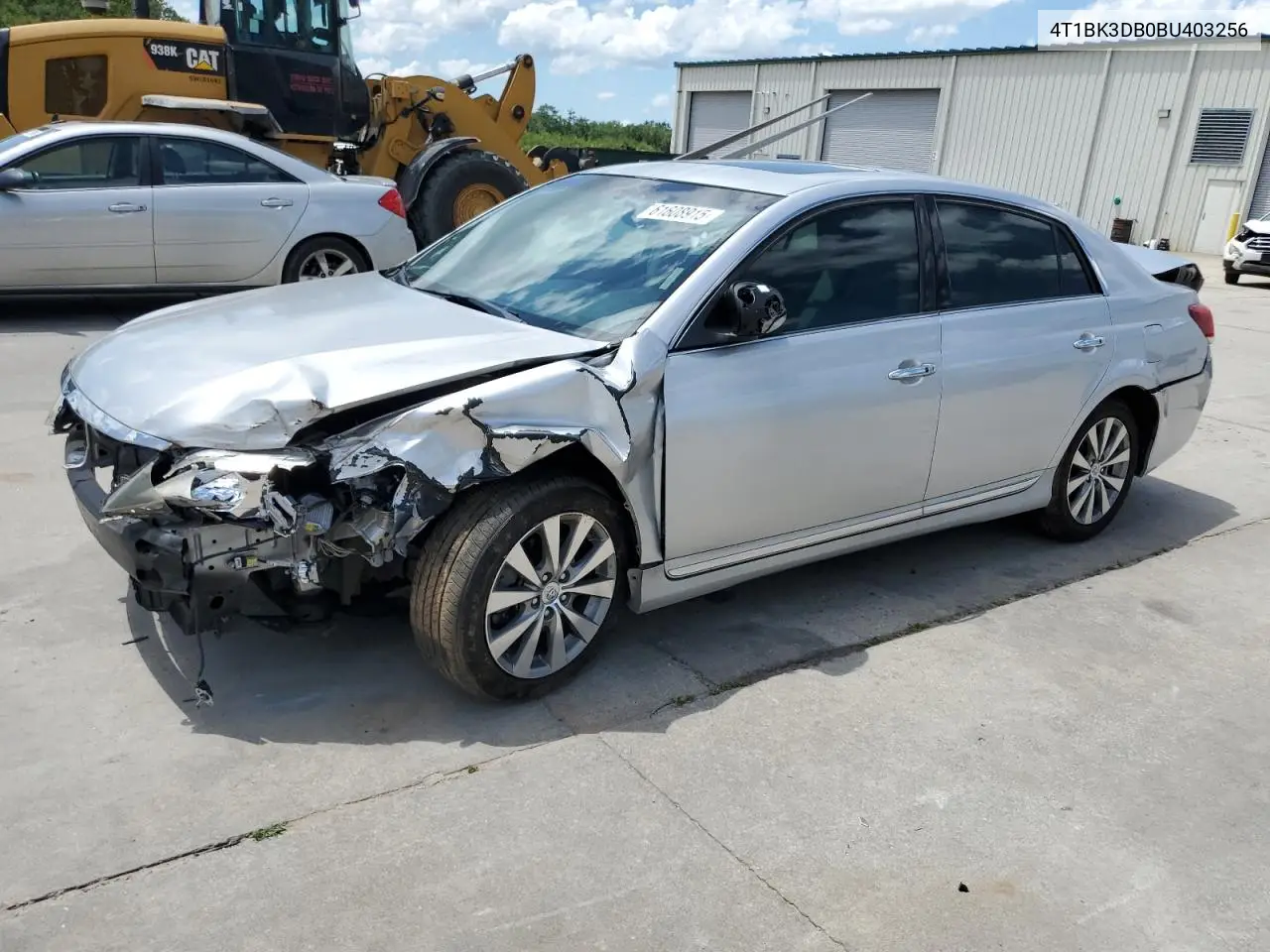 2011 Toyota Avalon Base VIN: 4T1BK3DB0BU403256 Lot: 61608915