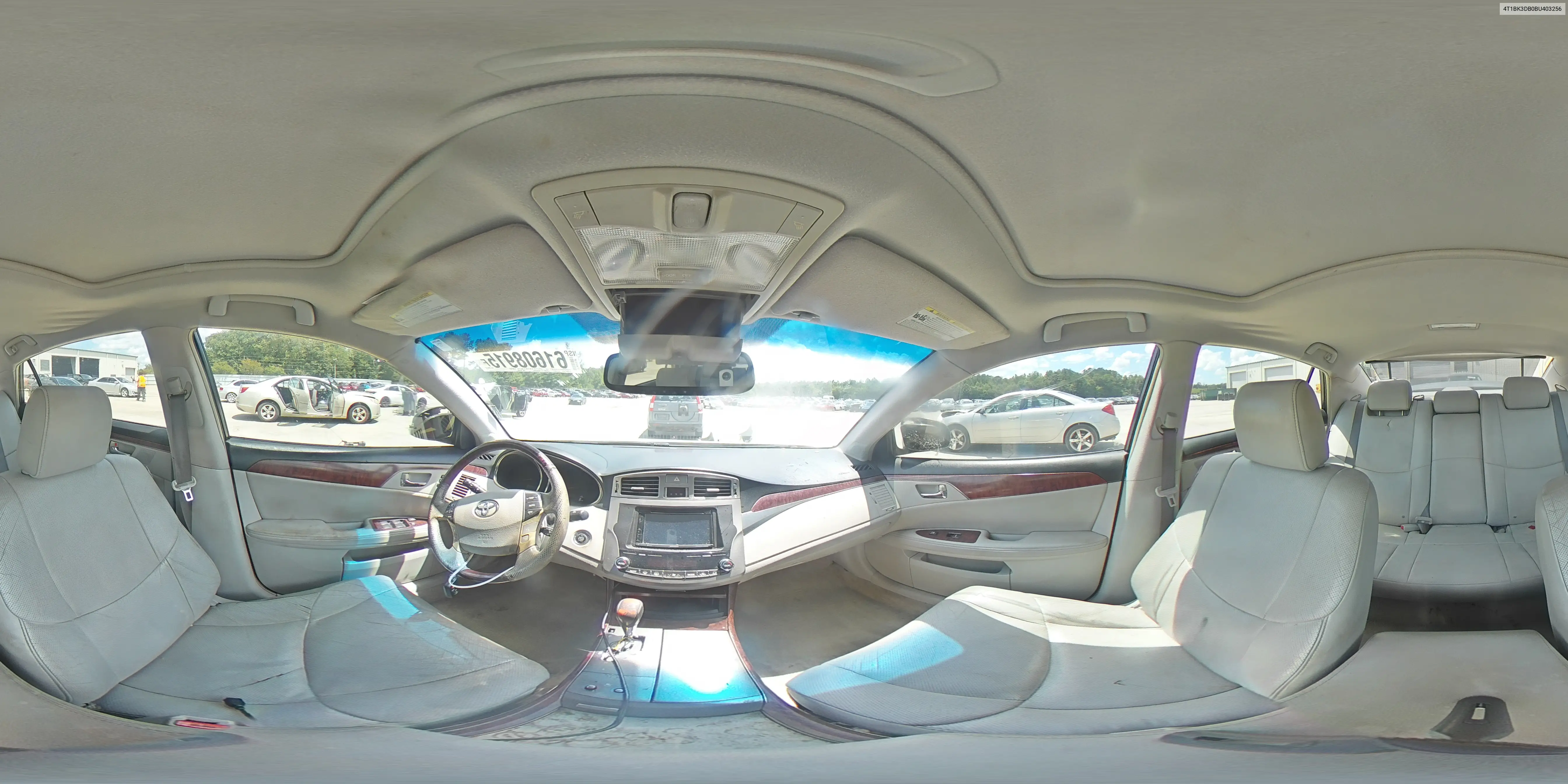 2011 Toyota Avalon Base VIN: 4T1BK3DB0BU403256 Lot: 61608915