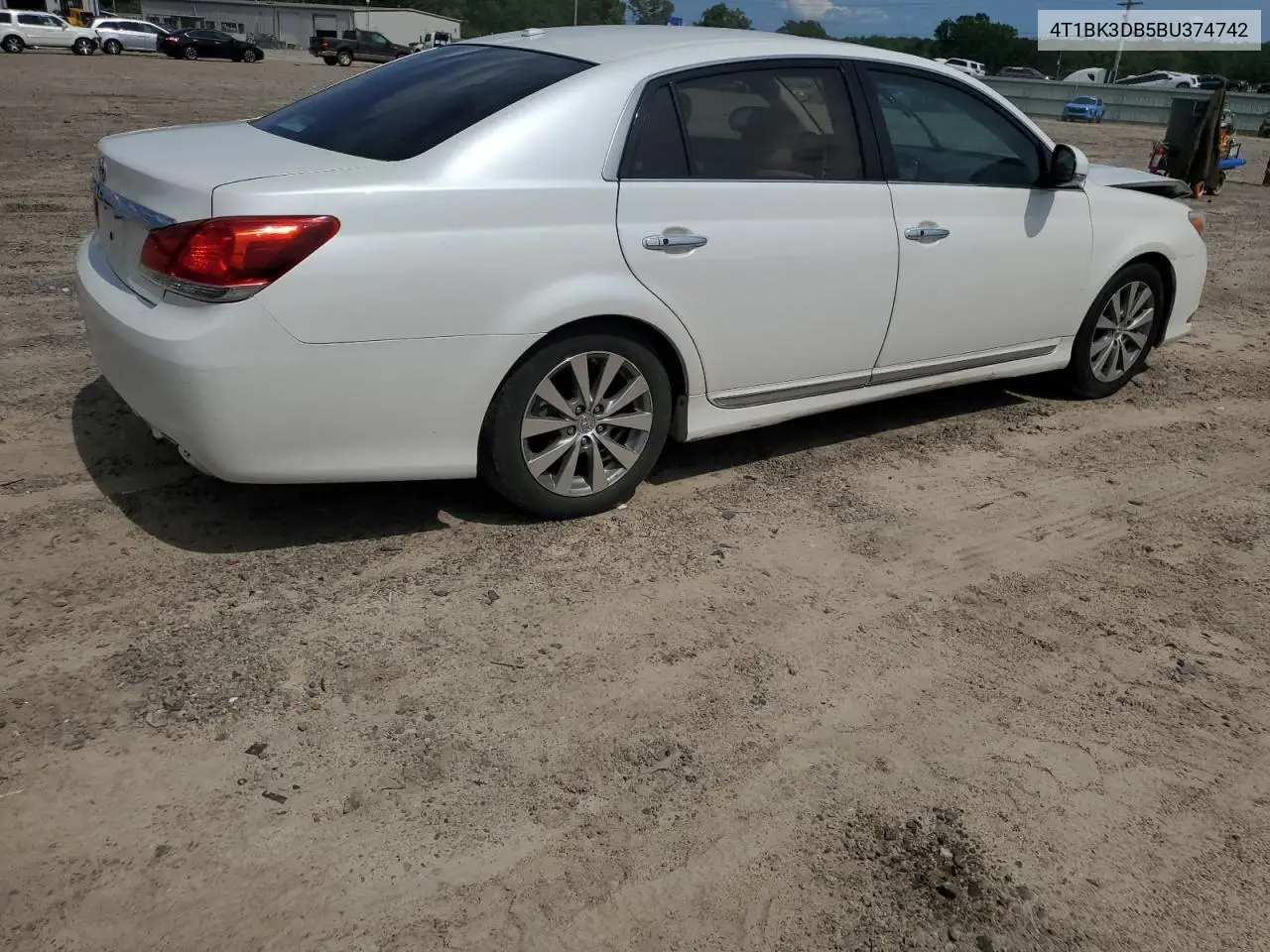 2011 Toyota Avalon Base VIN: 4T1BK3DB5BU374742 Lot: 61616805