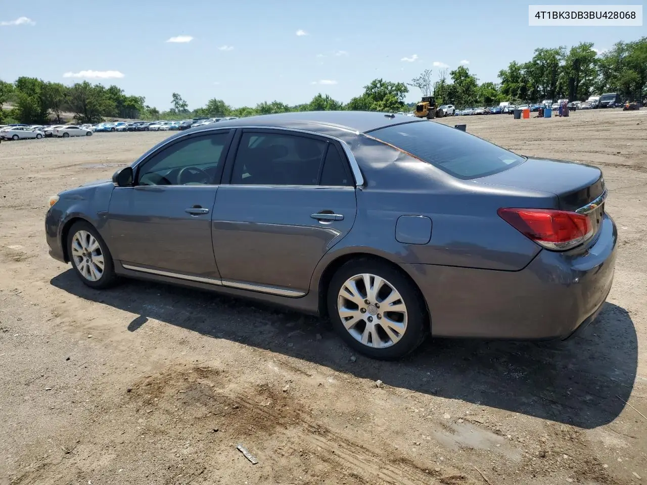 2011 Toyota Avalon Base VIN: 4T1BK3DB3BU428068 Lot: 61956225