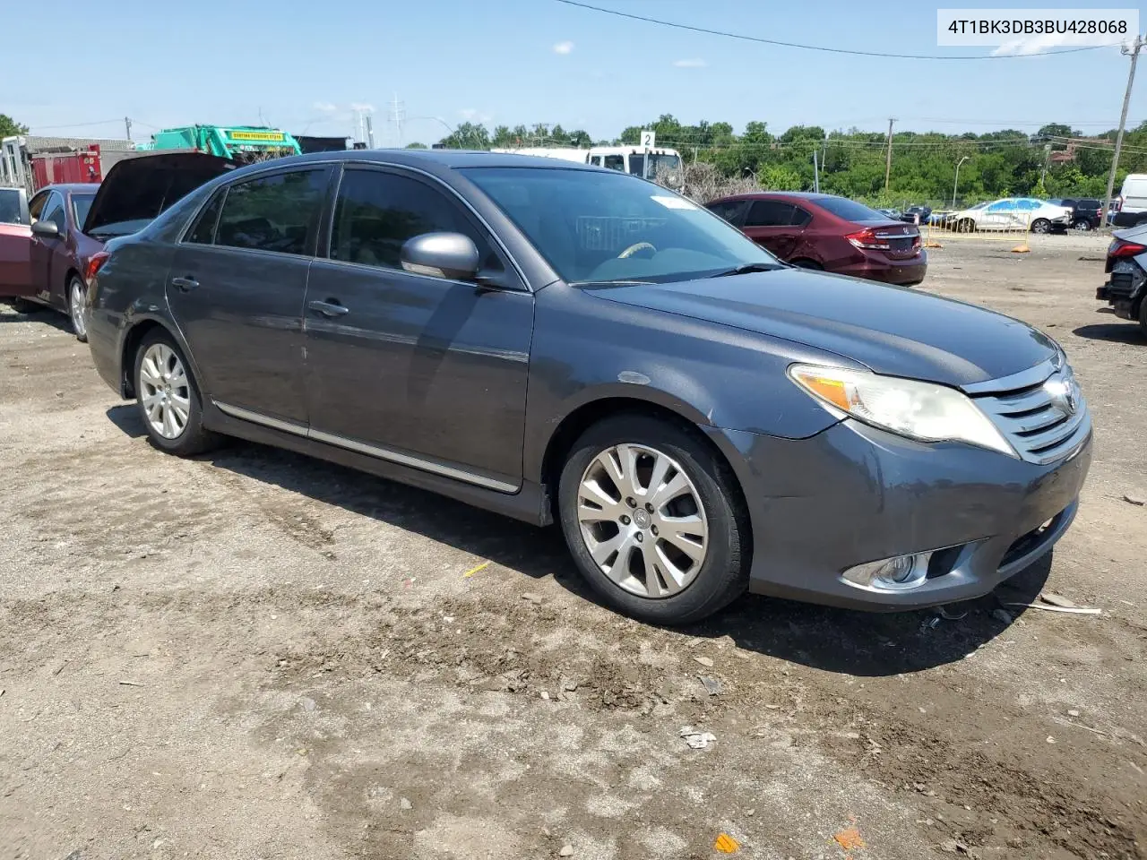 2011 Toyota Avalon Base VIN: 4T1BK3DB3BU428068 Lot: 61956225