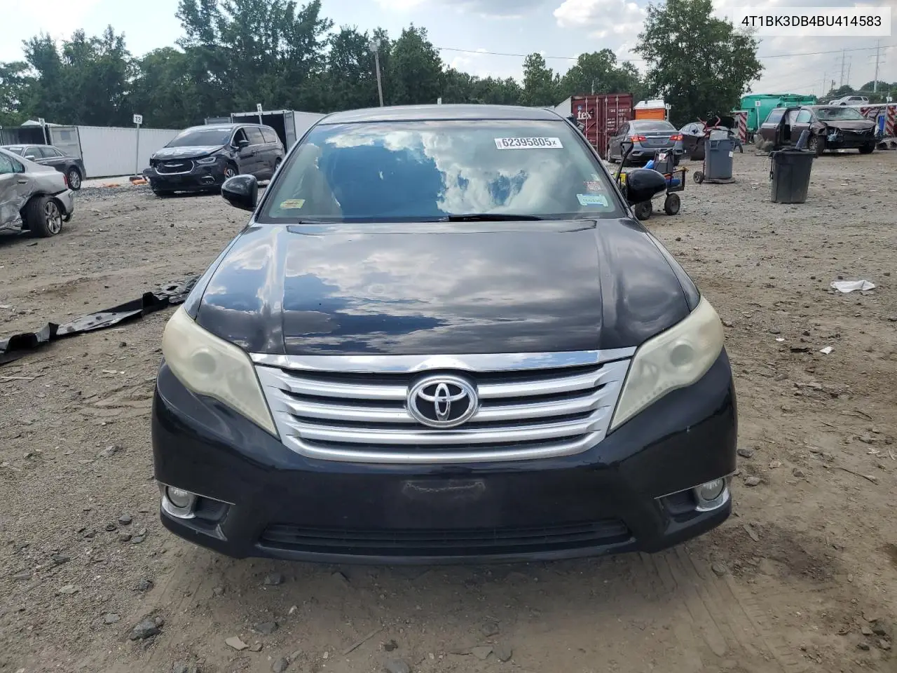 2011 Toyota Avalon Base VIN: 4T1BK3DB4BU414583 Lot: 62395805