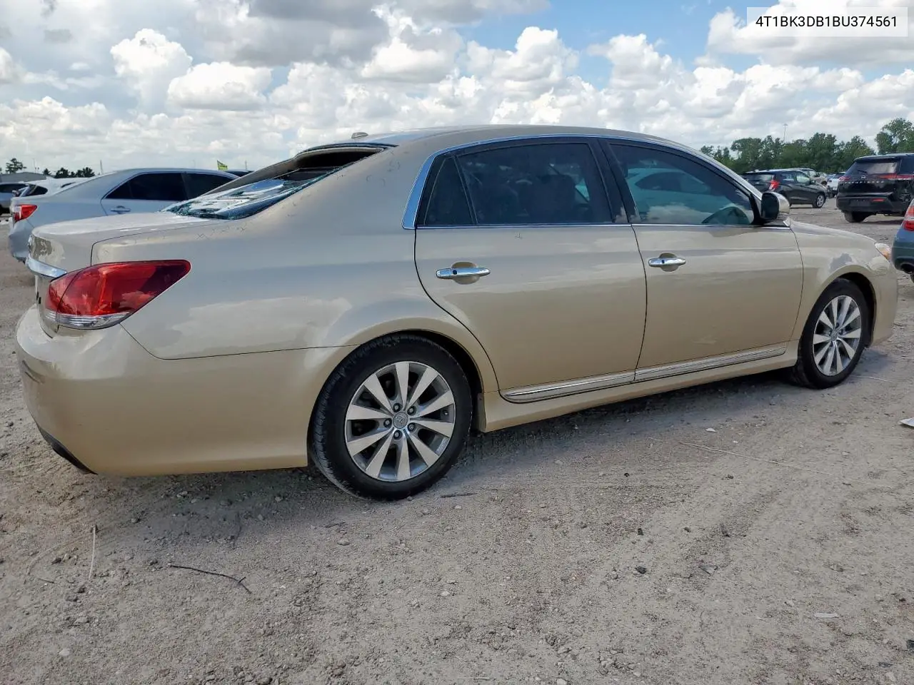 2011 Toyota Avalon Base VIN: 4T1BK3DB1BU374561 Lot: 62483005