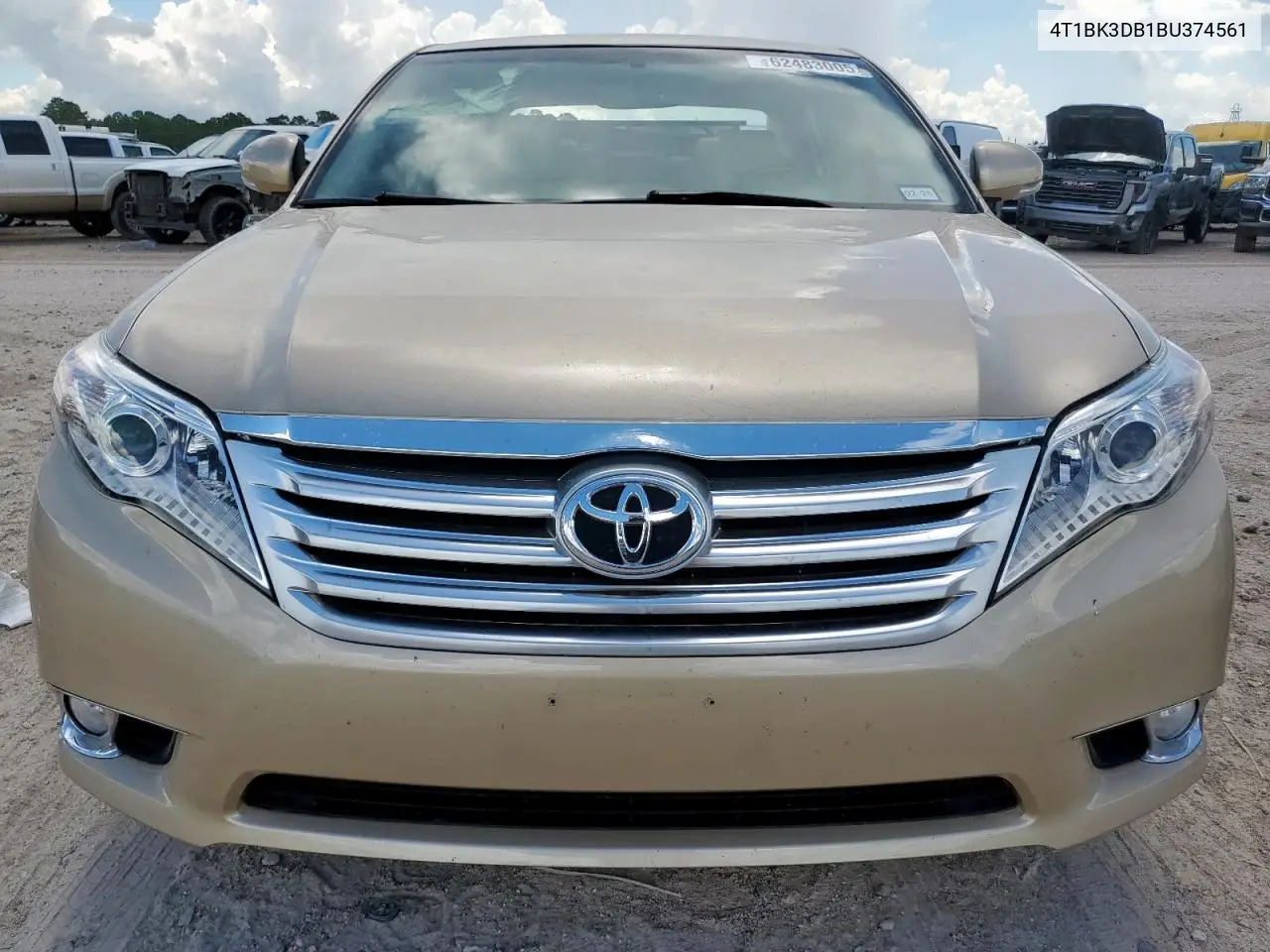 2011 Toyota Avalon Base VIN: 4T1BK3DB1BU374561 Lot: 62483005