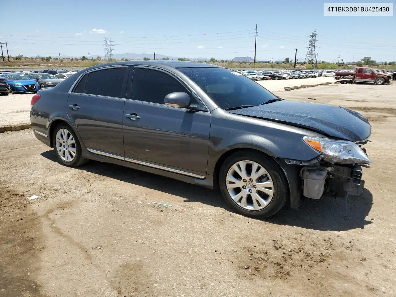 2011 Toyota Avalon Base VIN: 4T1BK3DB1BU425430 Lot: 62591215