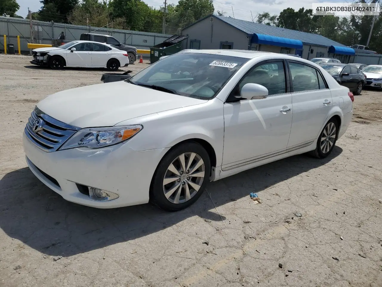 2011 Toyota Avalon Base VIN: 4T1BK3DB3BU402411 Lot: 62863375