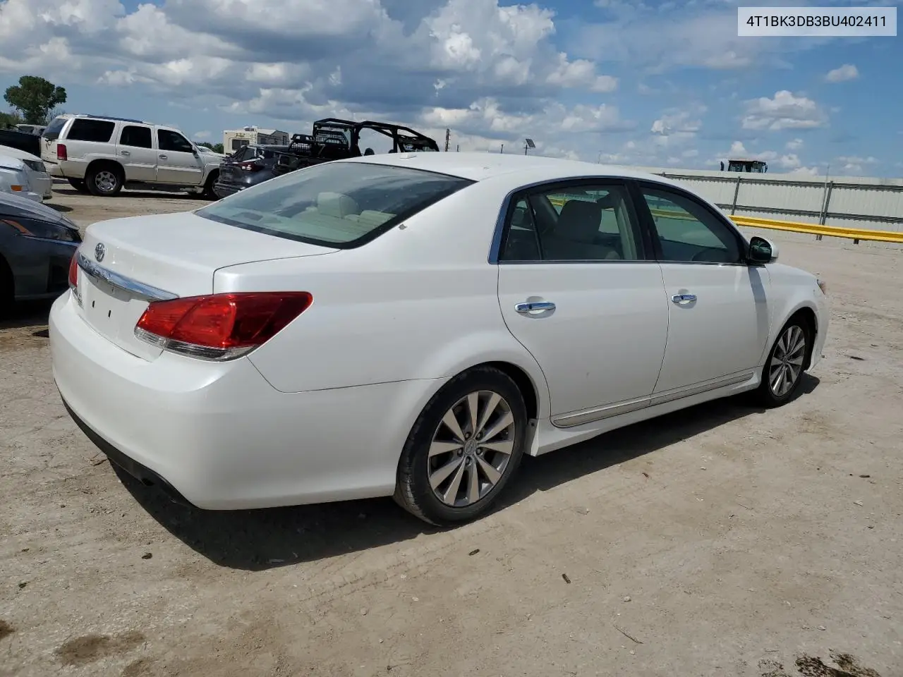 2011 Toyota Avalon Base VIN: 4T1BK3DB3BU402411 Lot: 62863375