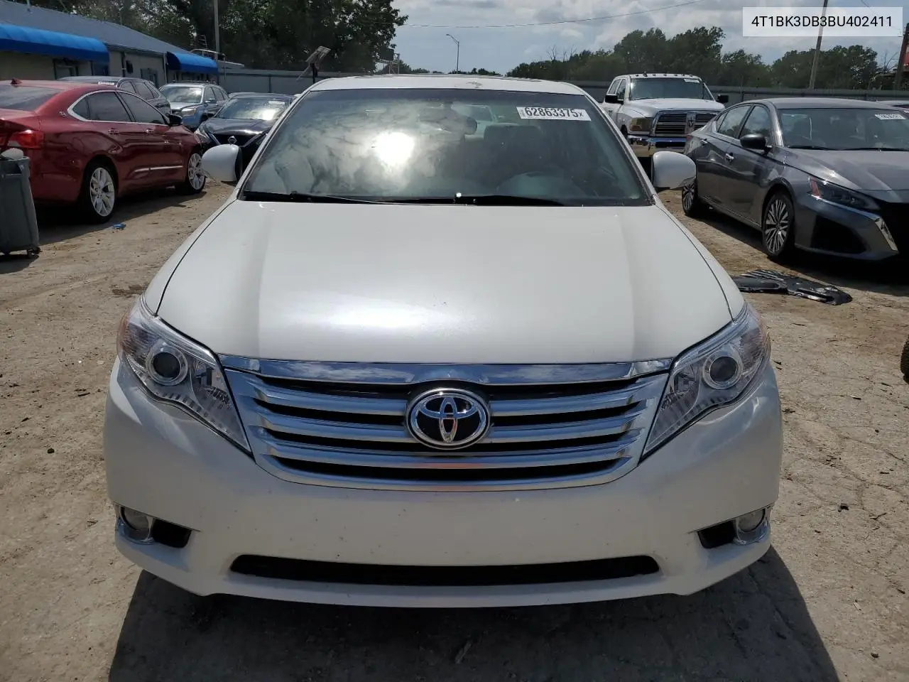 2011 Toyota Avalon Base VIN: 4T1BK3DB3BU402411 Lot: 62863375
