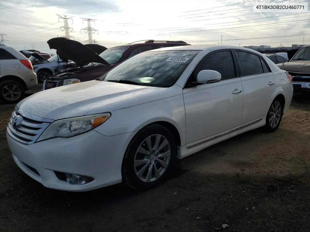 2012 Toyota Avalon Base VIN: 4T1BK3DB2CU460771 Lot: 44520395