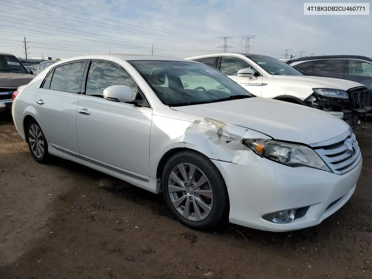 2012 Toyota Avalon Base VIN: 4T1BK3DB2CU460771 Lot: 44520395