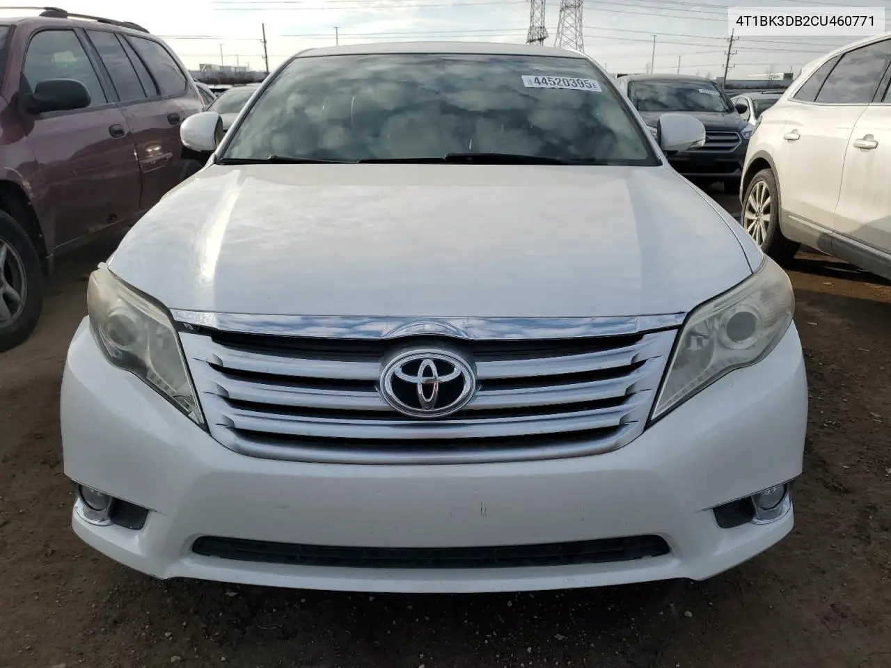 2012 Toyota Avalon Base VIN: 4T1BK3DB2CU460771 Lot: 44520395