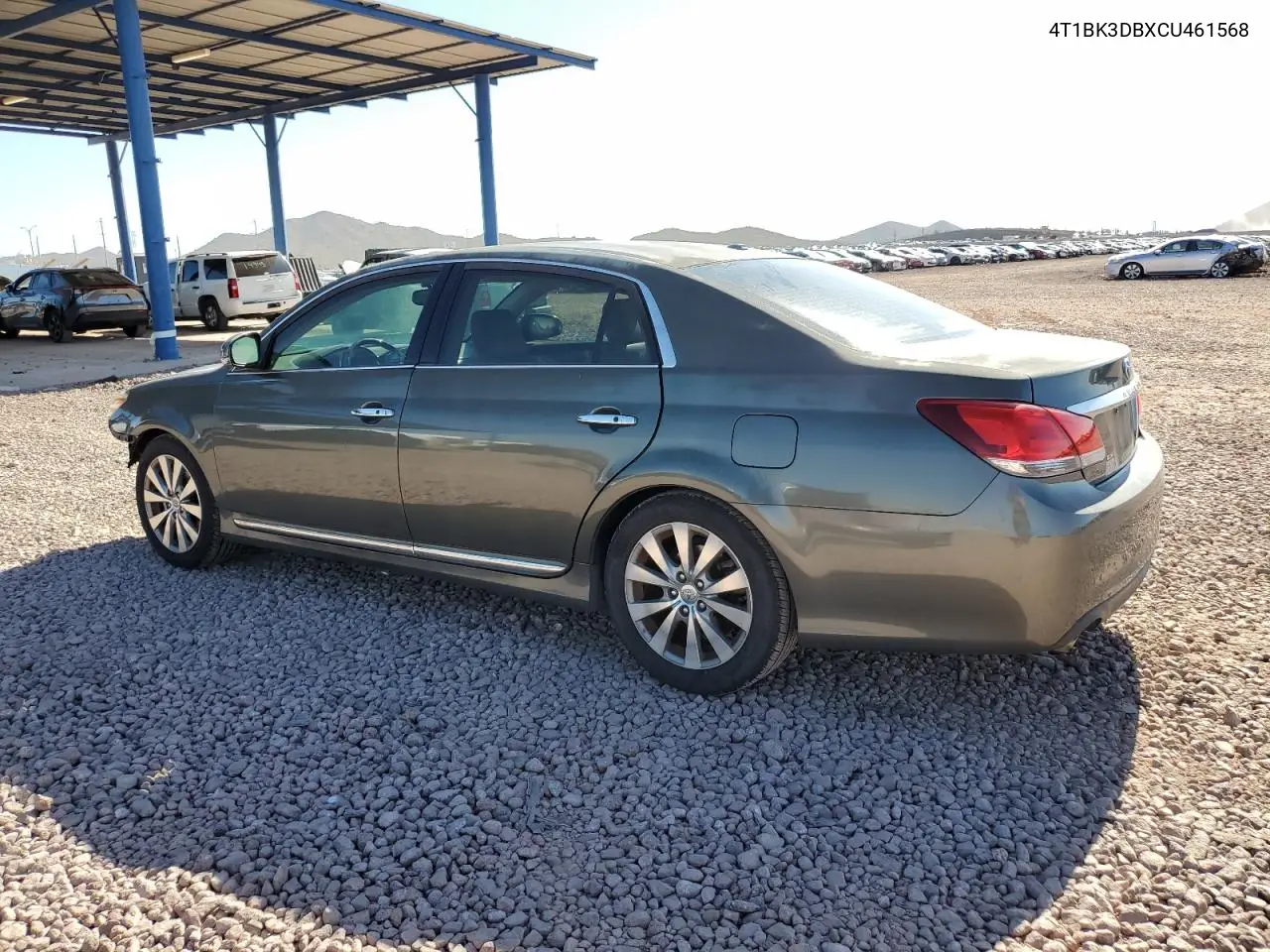 2012 Toyota Avalon Base VIN: 4T1BK3DBXCU461568 Lot: 62257415