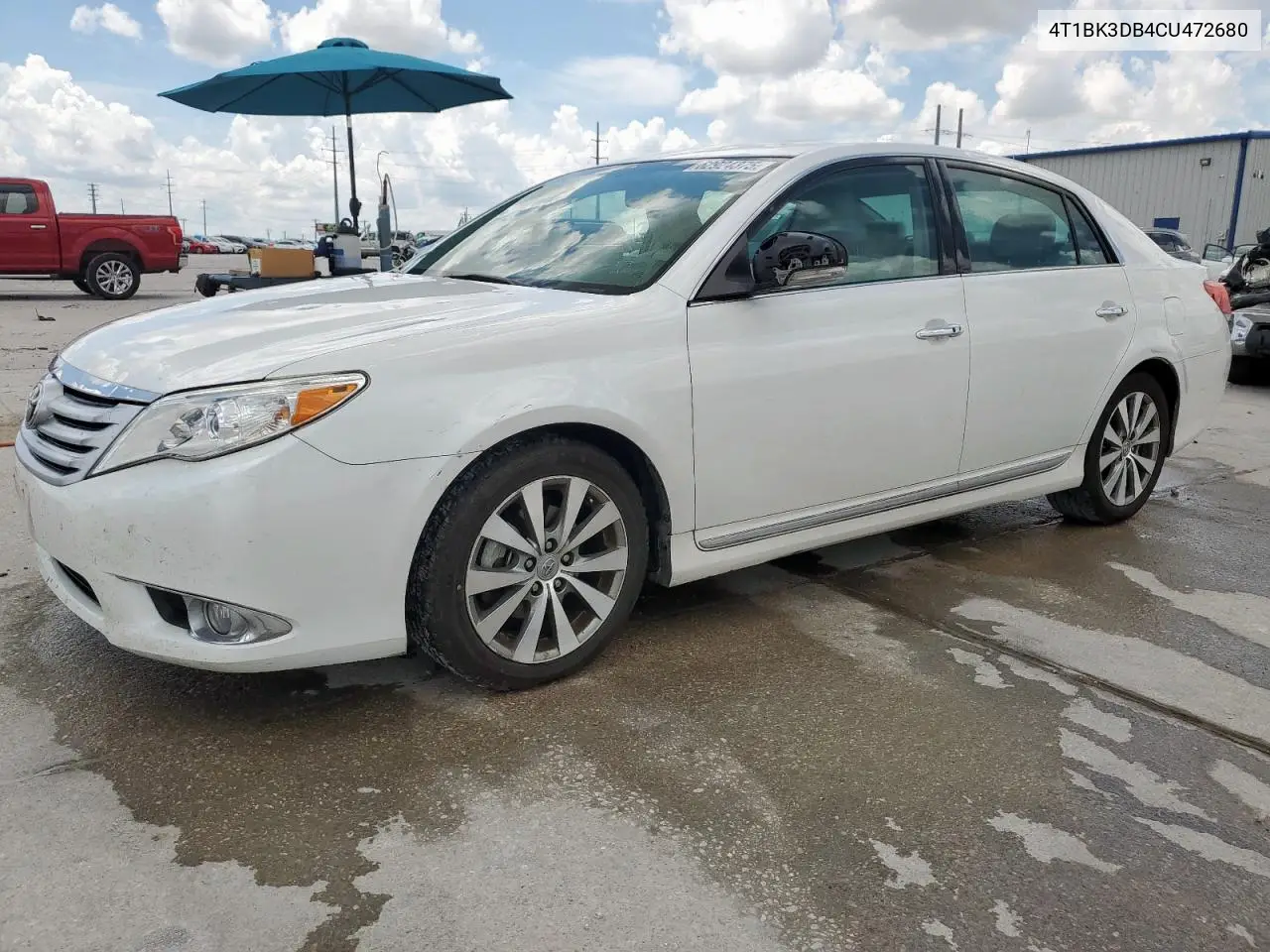 2012 Toyota Avalon Base VIN: 4T1BK3DB4CU472680 Lot: 62924375