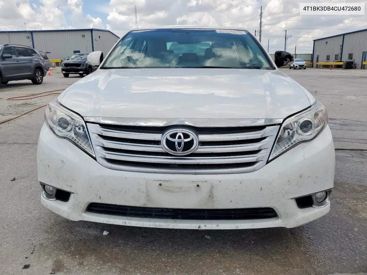 2012 Toyota Avalon Base VIN: 4T1BK3DB4CU472680 Lot: 62924375