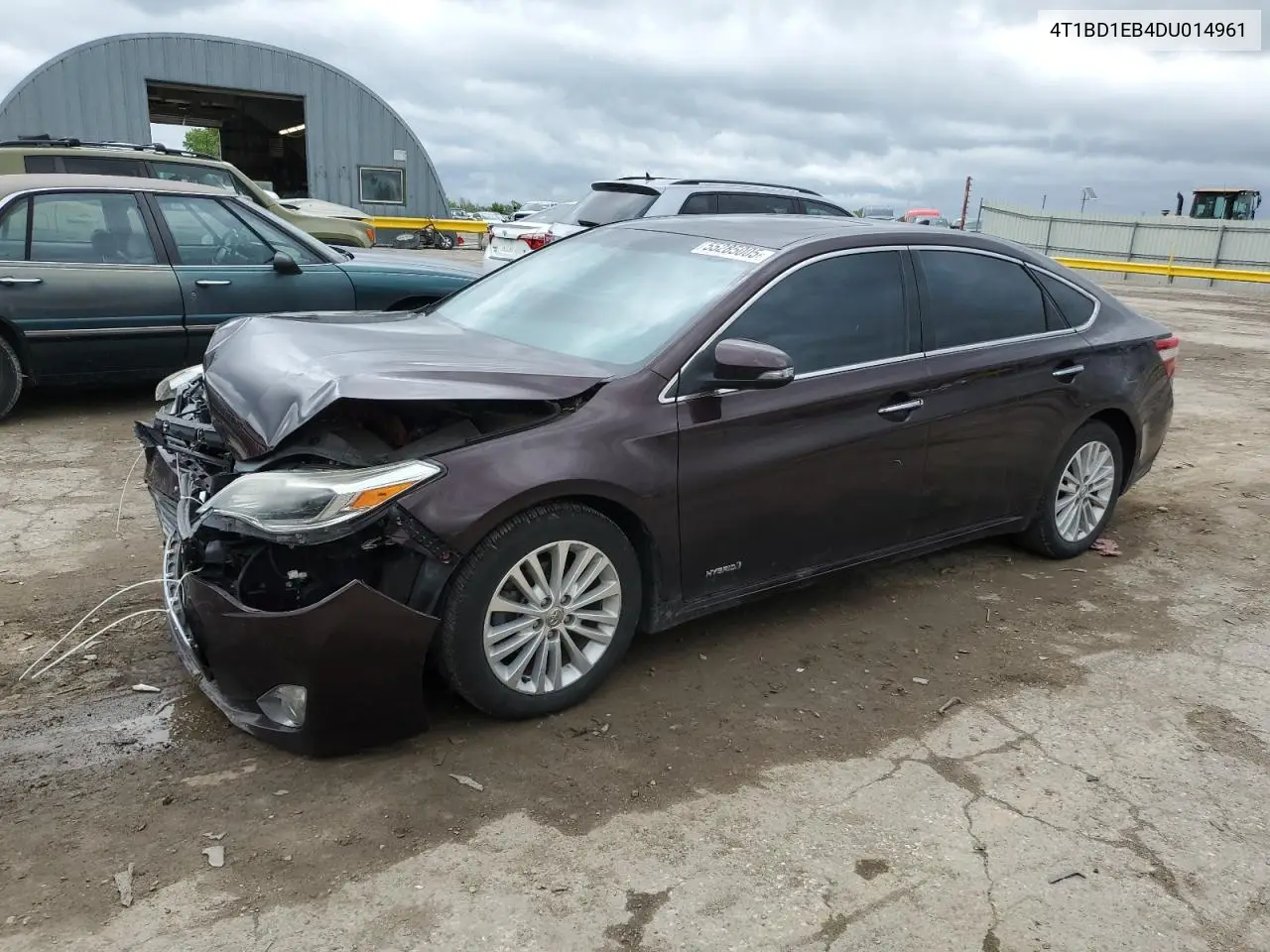 2013 Toyota Avalon Hybrid VIN: 4T1BD1EB4DU014961 Lot: 55285005