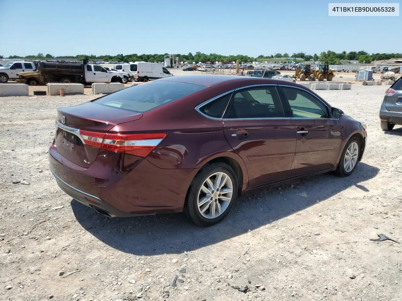2013 Toyota Avalon Base VIN: 4T1BK1EB9DU065328 Lot: 55355885