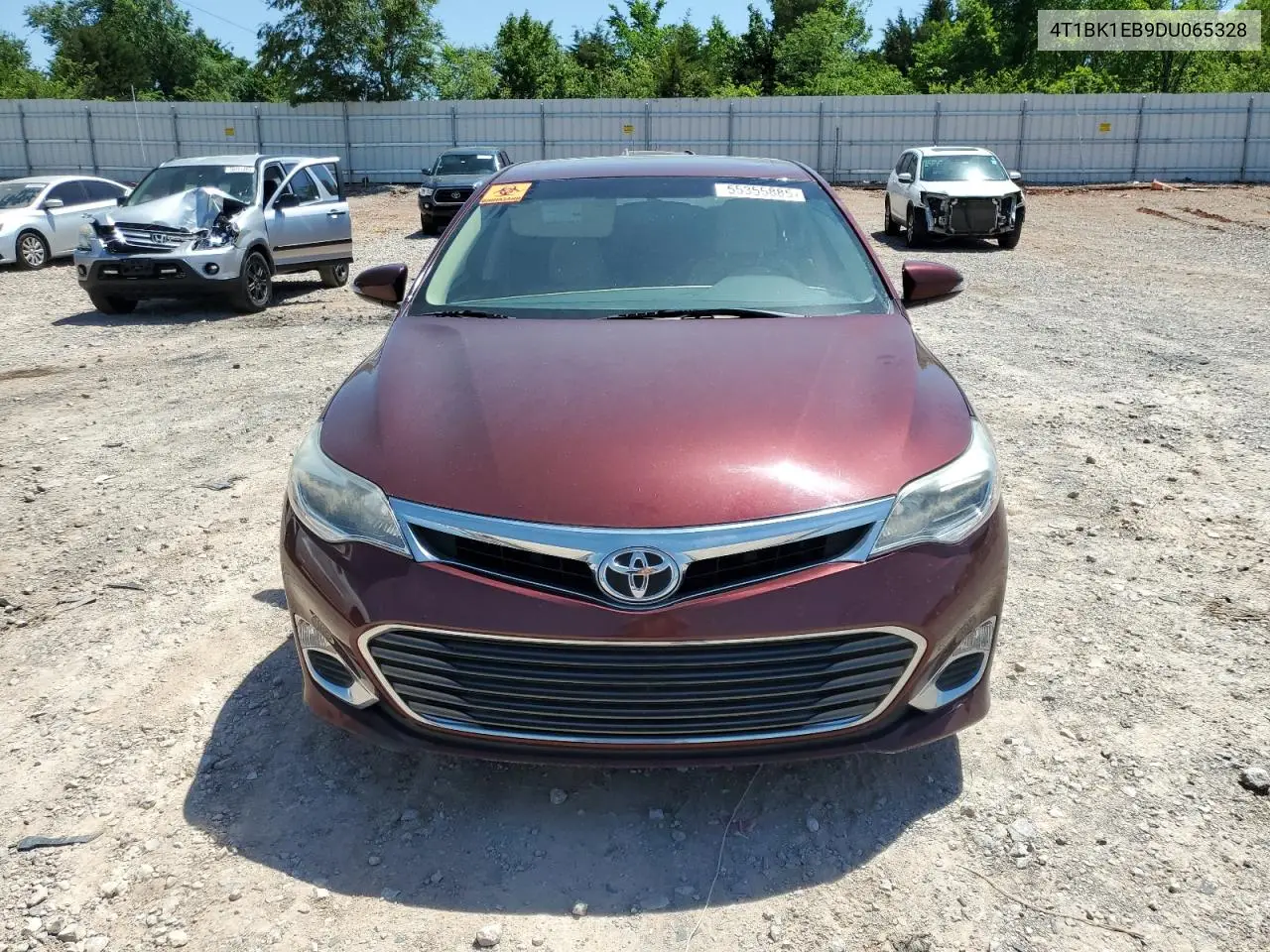 2013 Toyota Avalon Base VIN: 4T1BK1EB9DU065328 Lot: 55355885