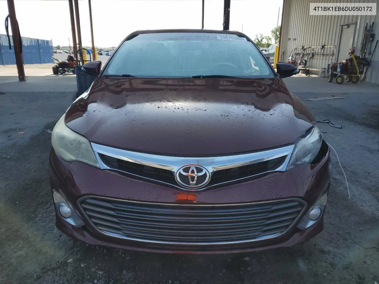 2013 Toyota Avalon Base VIN: 4T1BK1EB6DU050172 Lot: 55676365