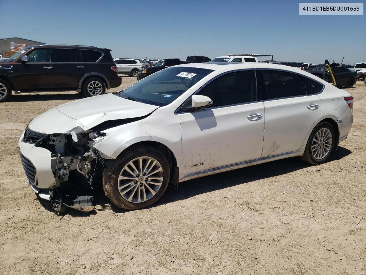 2013 Toyota Avalon Hybrid VIN: 4T1BD1EB5DU001653 Lot: 56715375