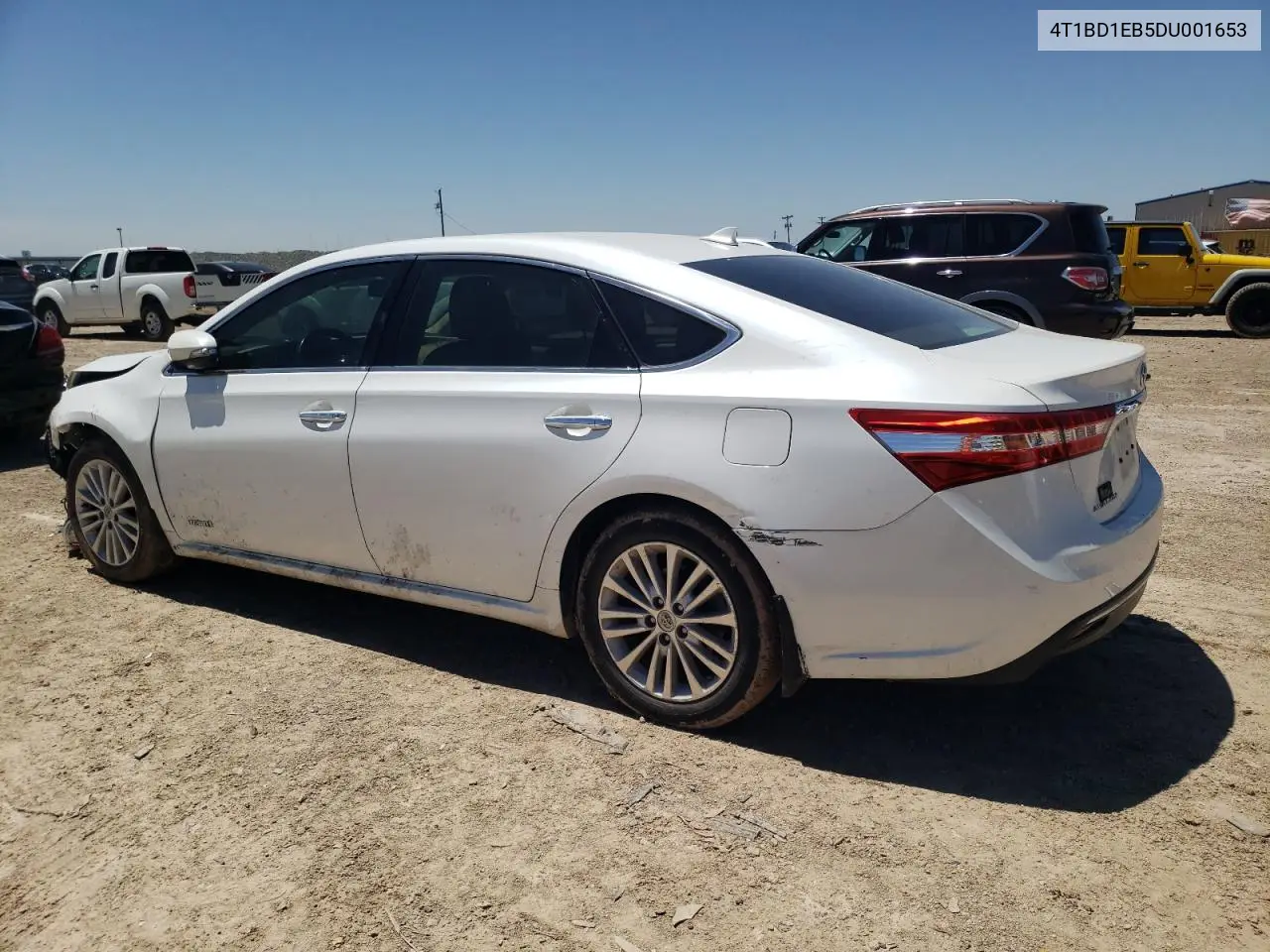 2013 Toyota Avalon Hybrid VIN: 4T1BD1EB5DU001653 Lot: 56715375