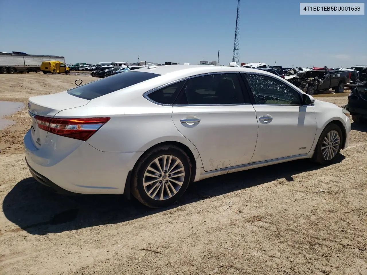 2013 Toyota Avalon Hybrid VIN: 4T1BD1EB5DU001653 Lot: 56715375