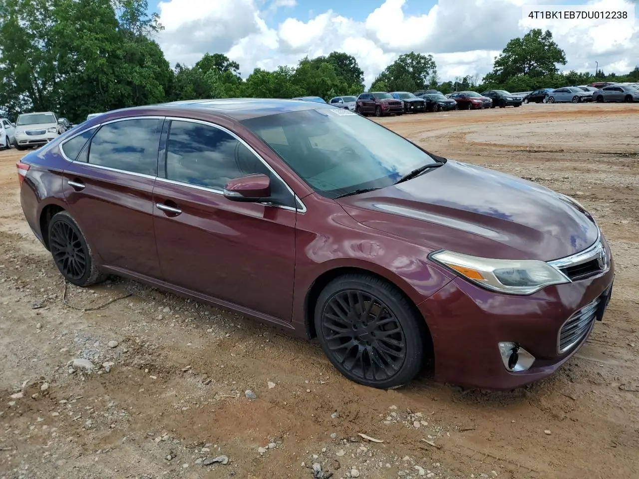 2013 Toyota Avalon Base VIN: 4T1BK1EB7DU012238 Lot: 56979535