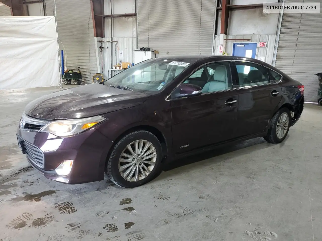 2013 Toyota Avalon Hybrid VIN: 4T1BD1EB7DU017739 Lot: 61252085