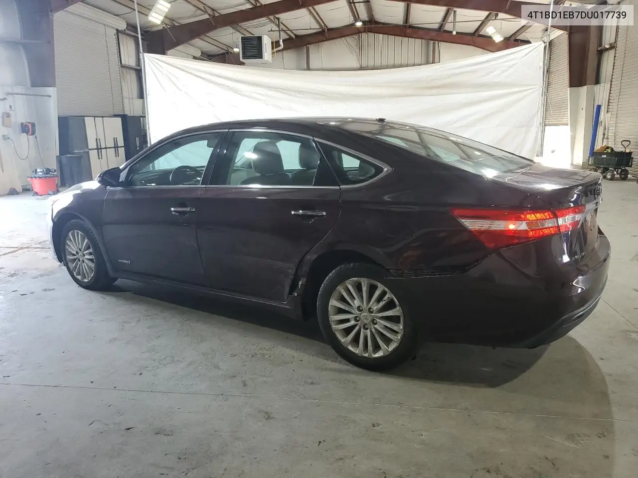 2013 Toyota Avalon Hybrid VIN: 4T1BD1EB7DU017739 Lot: 61252085