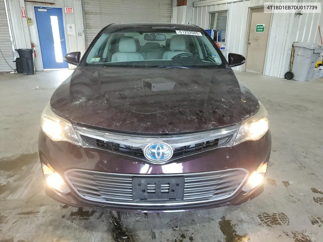2013 Toyota Avalon Hybrid VIN: 4T1BD1EB7DU017739 Lot: 61252085