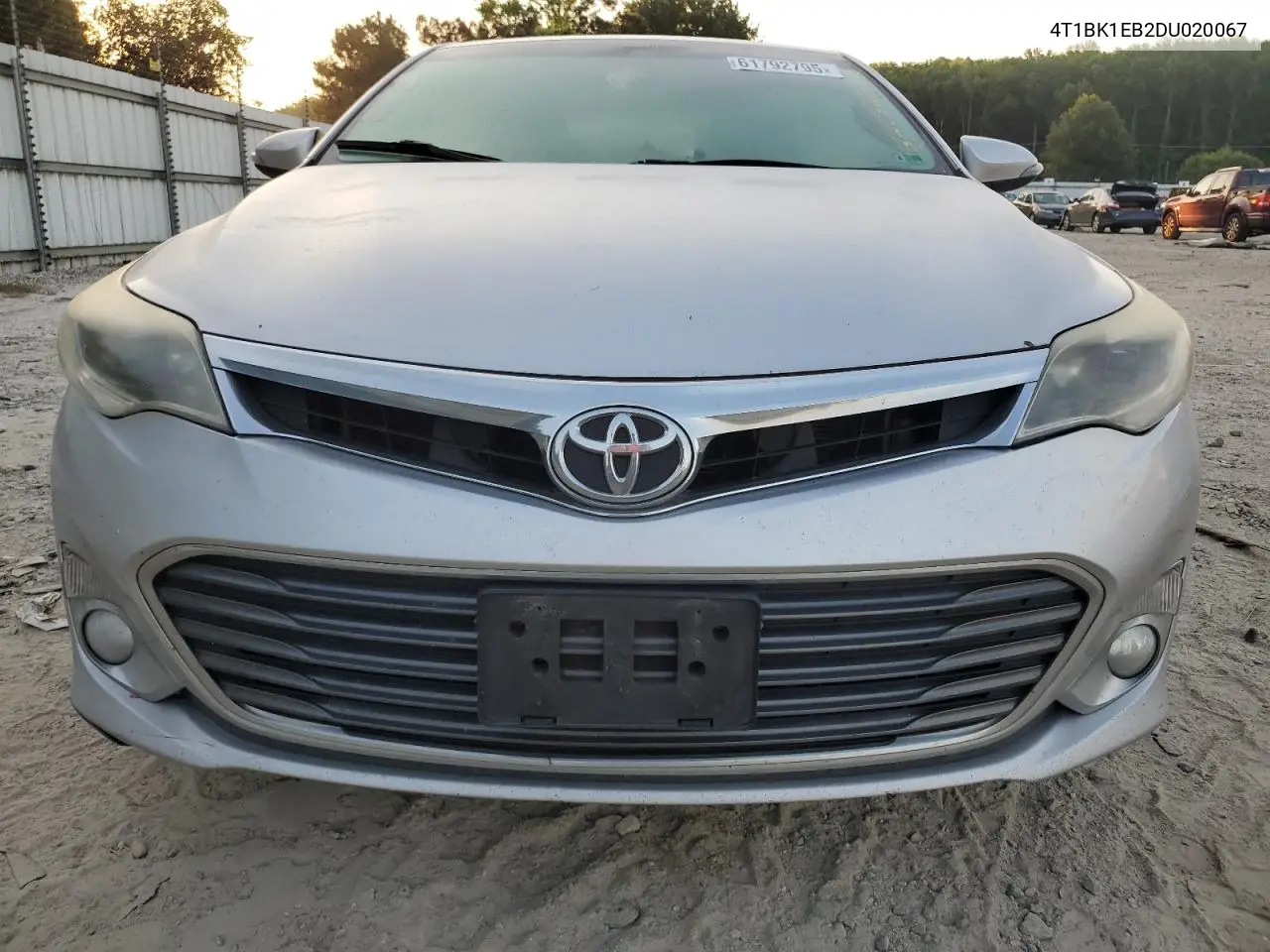 2013 Toyota Avalon Base VIN: 4T1BK1EB2DU020067 Lot: 61792795