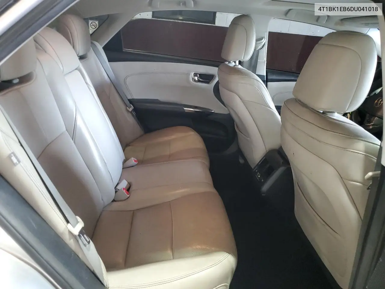 2013 Toyota Avalon Base VIN: 4T1BK1EB6DU041018 Lot: 62292755