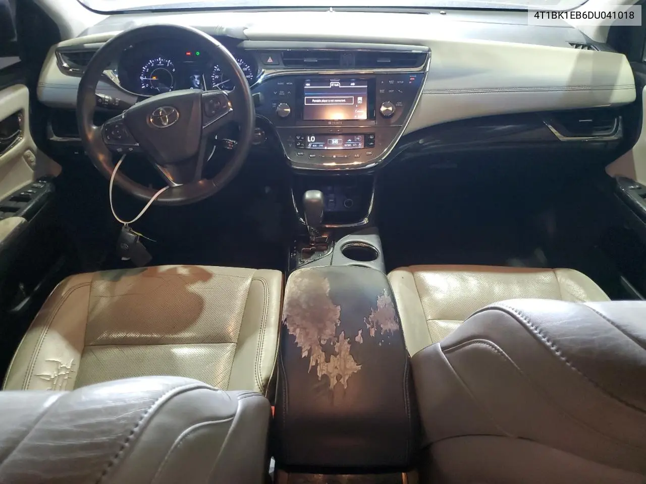 2013 Toyota Avalon Base VIN: 4T1BK1EB6DU041018 Lot: 62292755