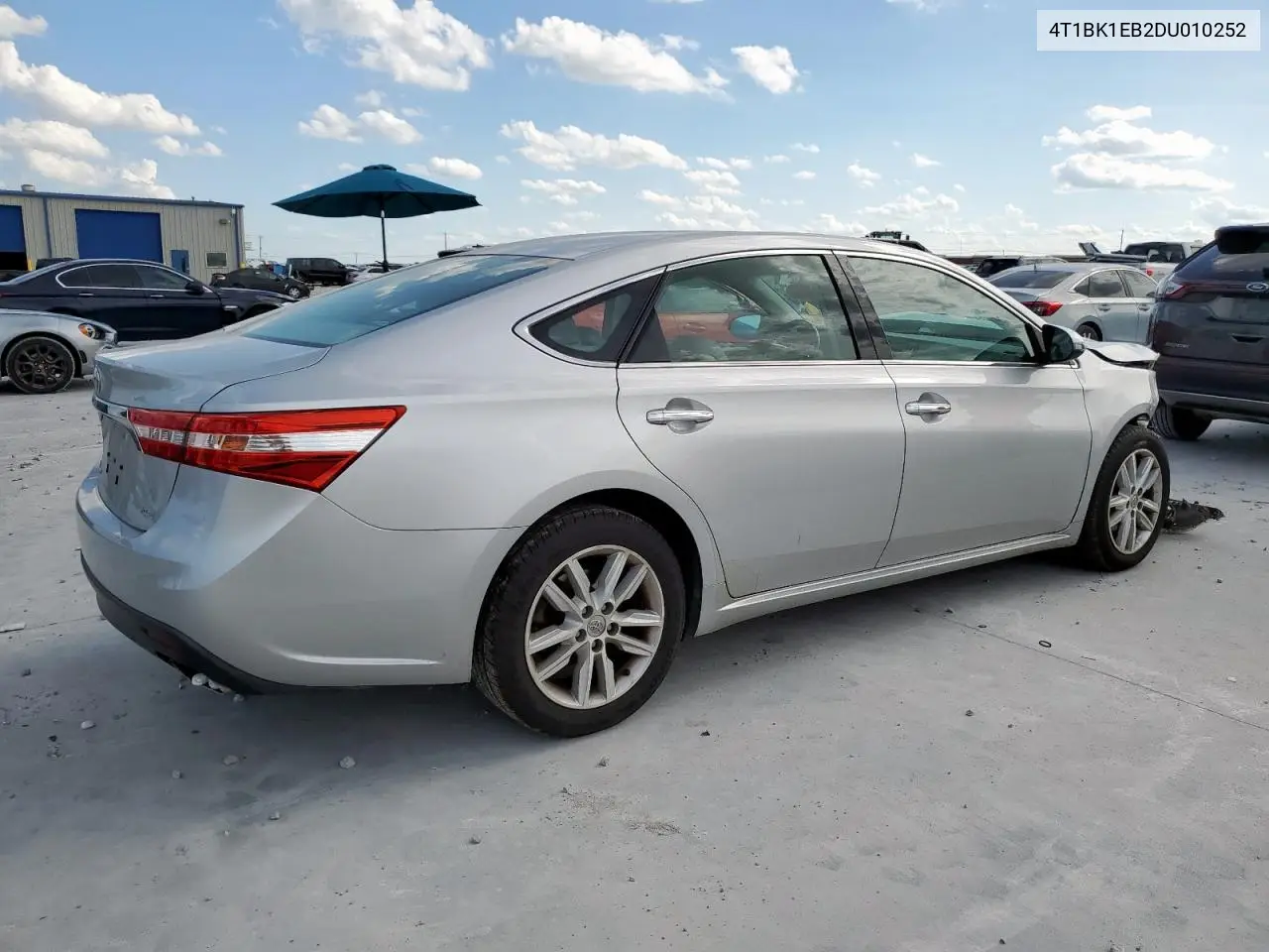 2013 Toyota Avalon Base VIN: 4T1BK1EB2DU010252 Lot: 62297215