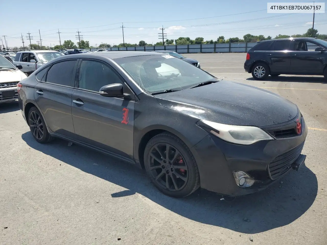 2013 Toyota Avalon Base VIN: 4T1BK1EB7DU067157 Lot: 62572415