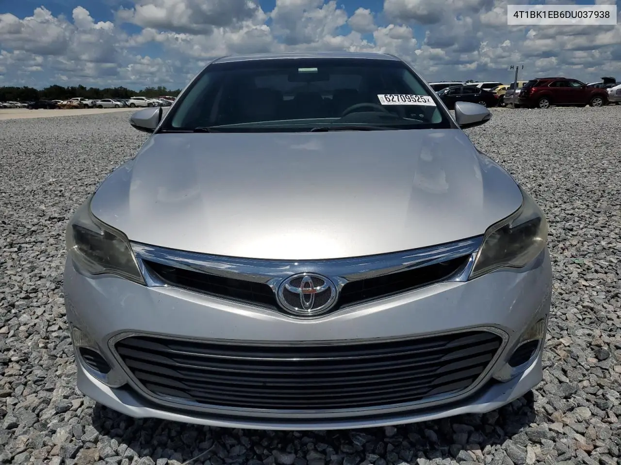 2013 Toyota Avalon Base VIN: 4T1BK1EB6DU037938 Lot: 62709525